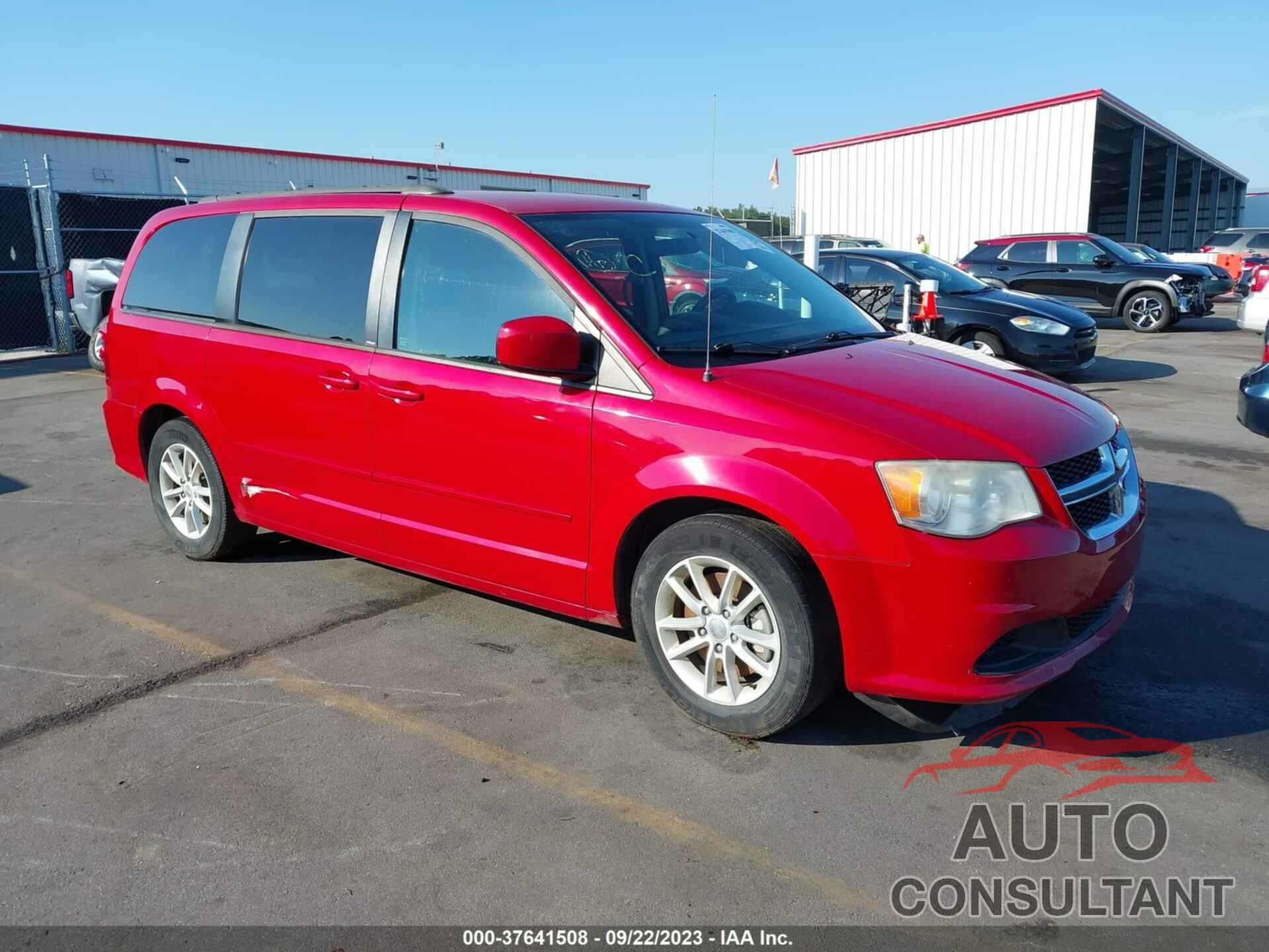 DODGE GRAND CARAVAN 2013 - 2C4RDGCG7DR618554