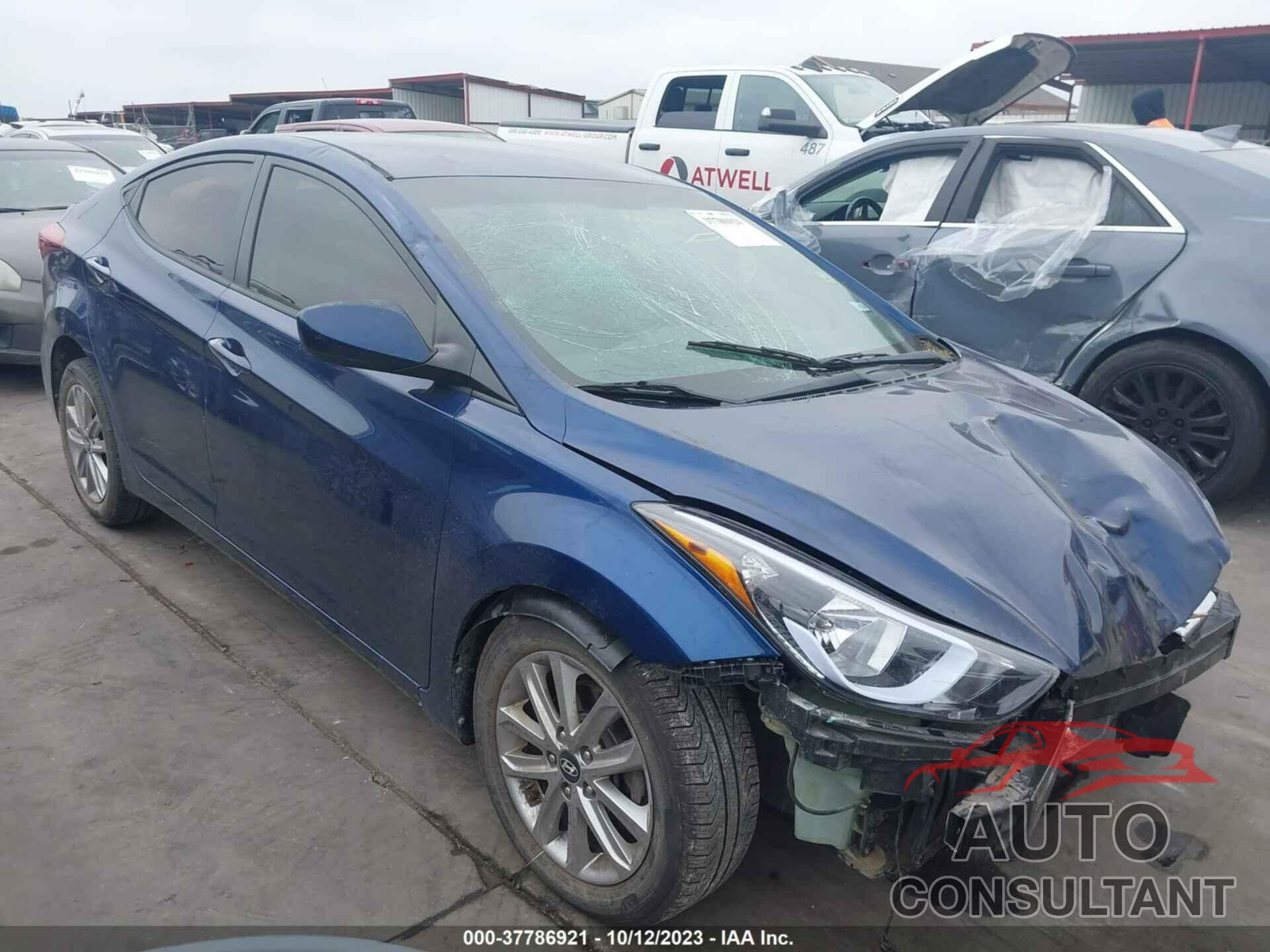 HYUNDAI ELANTRA 2015 - 5NPDH4AE4FH620406