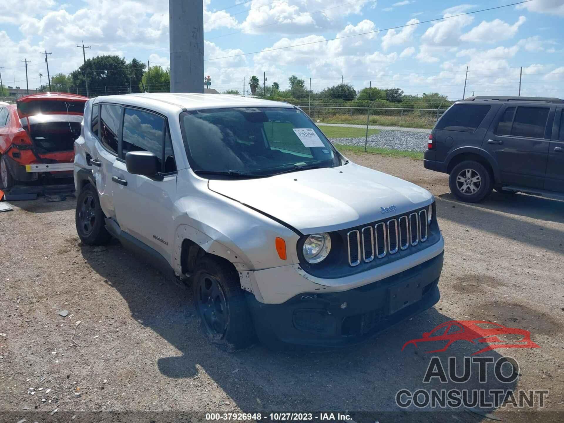 JEEP RENEGADE 2017 - ZACCJAAB0HPF24030