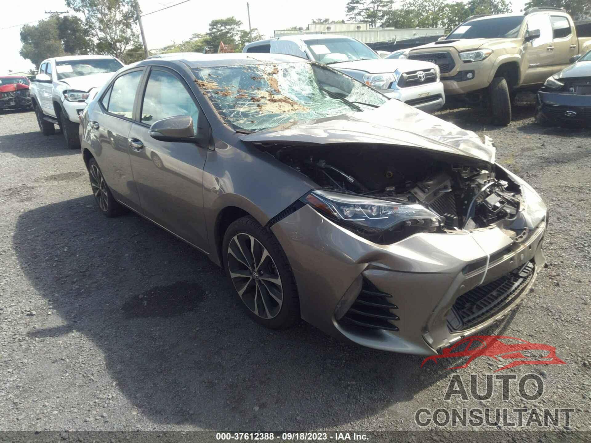 TOYOTA COROLLA 2019 - 5YFBURHE0KP862497