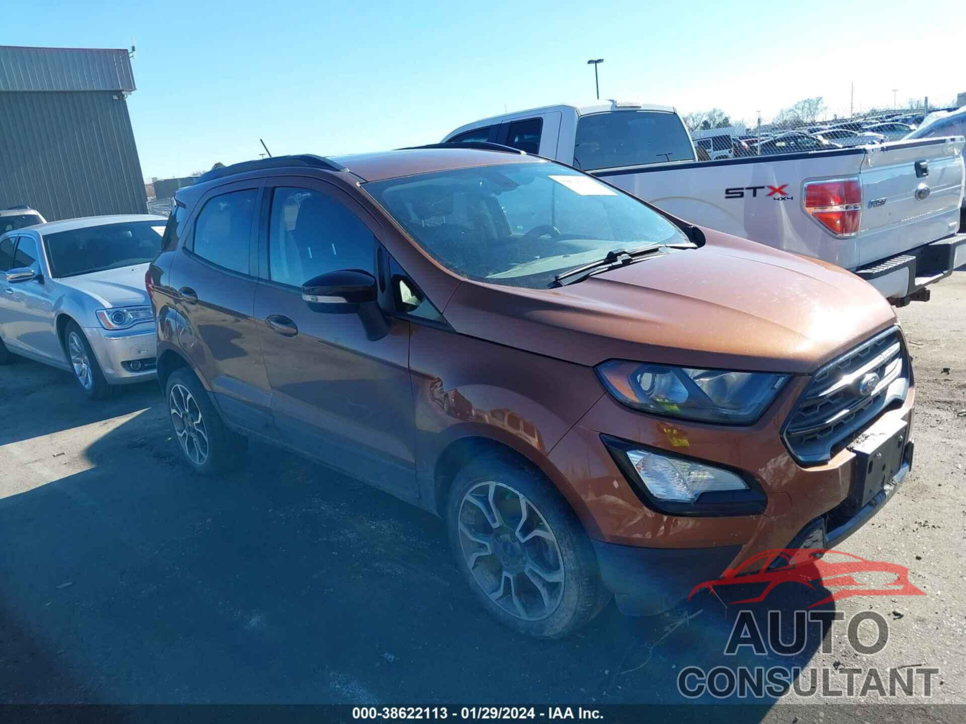 FORD ECOSPORT 2019 - MAJ6S3JL8KC307597