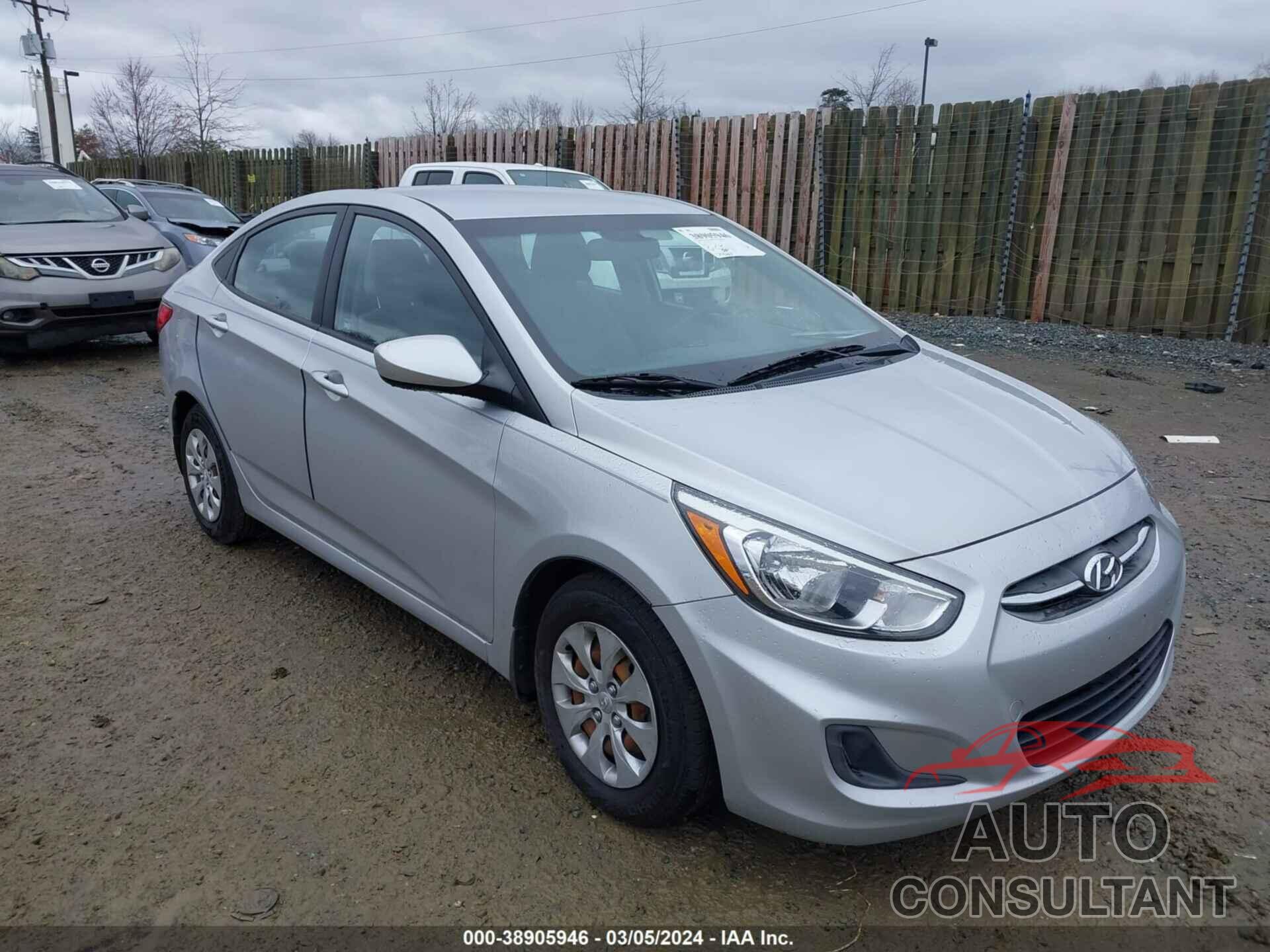 HYUNDAI ACCENT 2016 - KMHCT4AE2GU161096