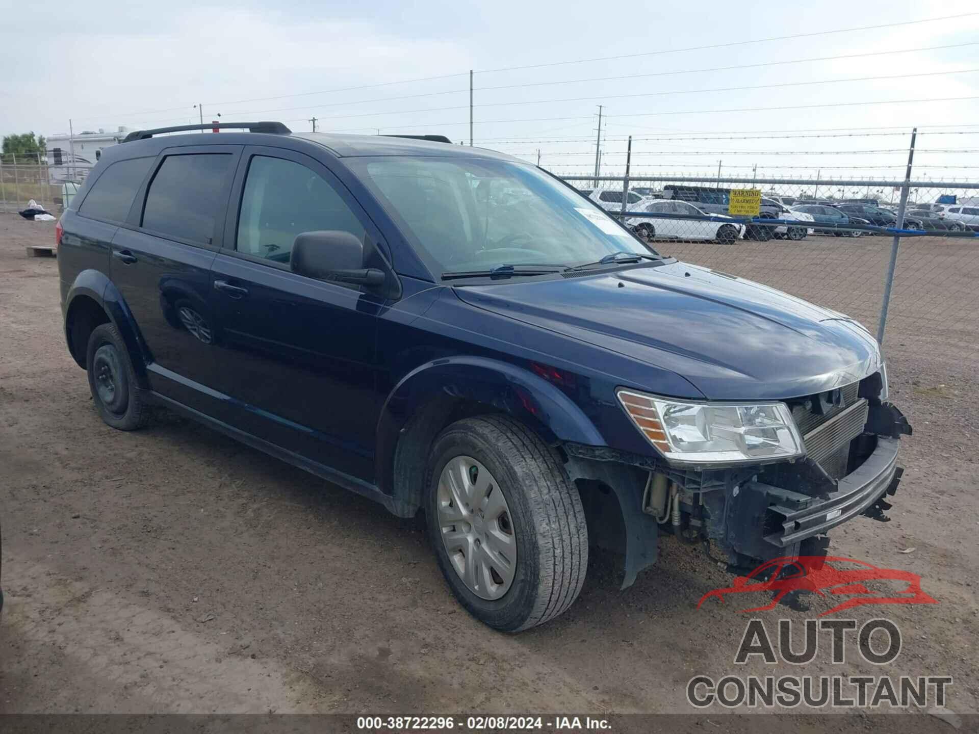 DODGE JOURNEY 2018 - 3C4PDCABXJT157897