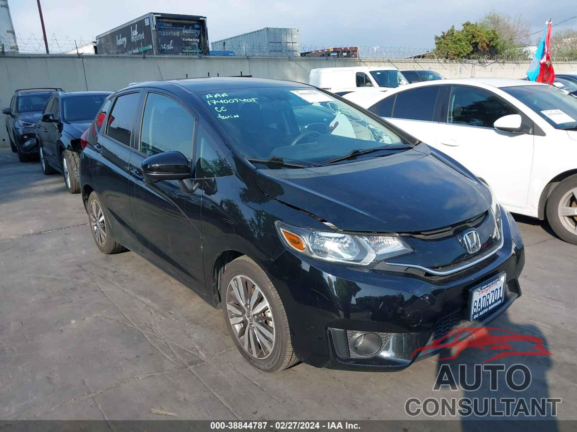 HONDA FIT 2017 - 3HGGK5H71HM712809