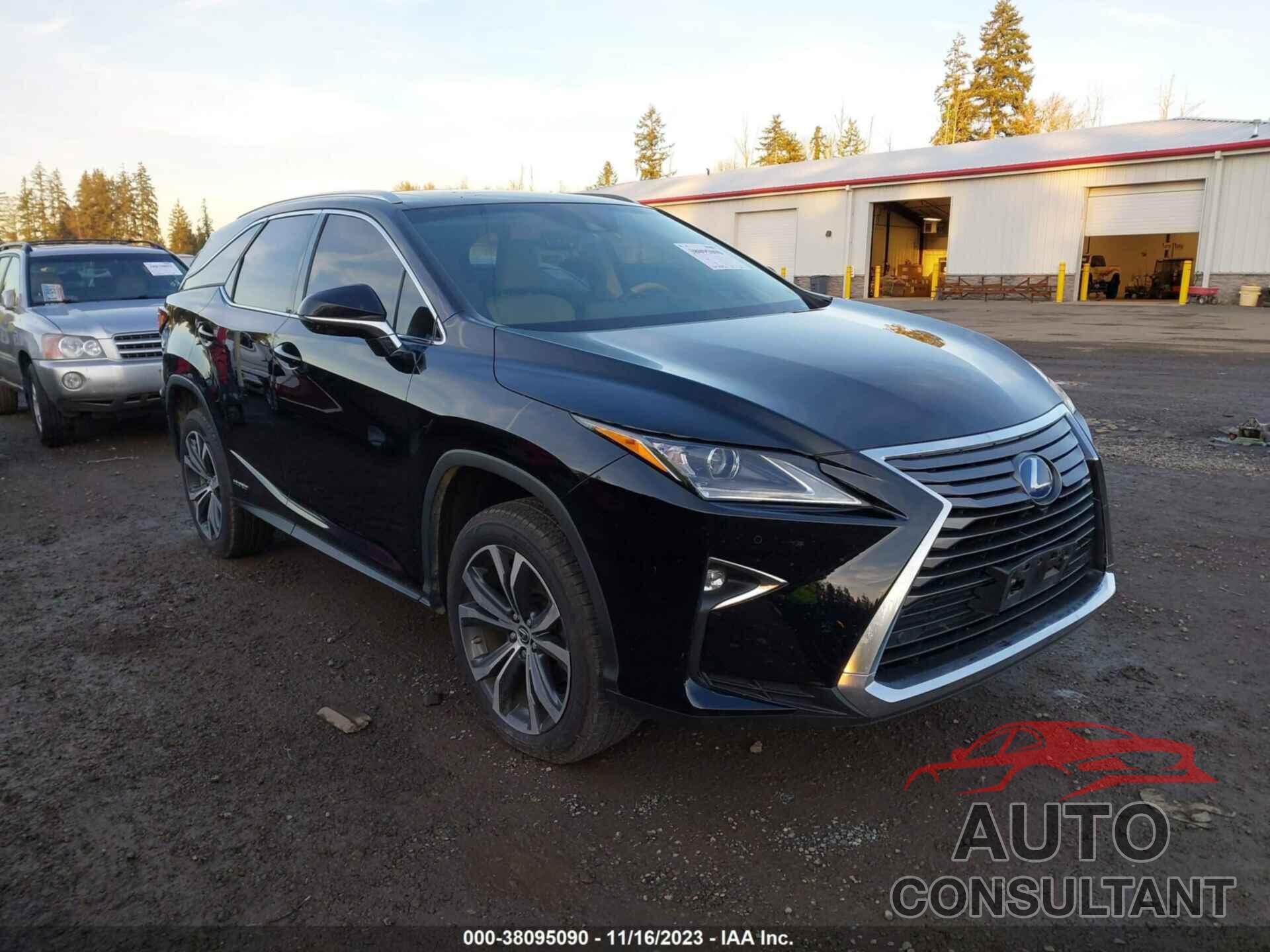 LEXUS RX 450HL 2019 - JTJDGKCA5K2006796