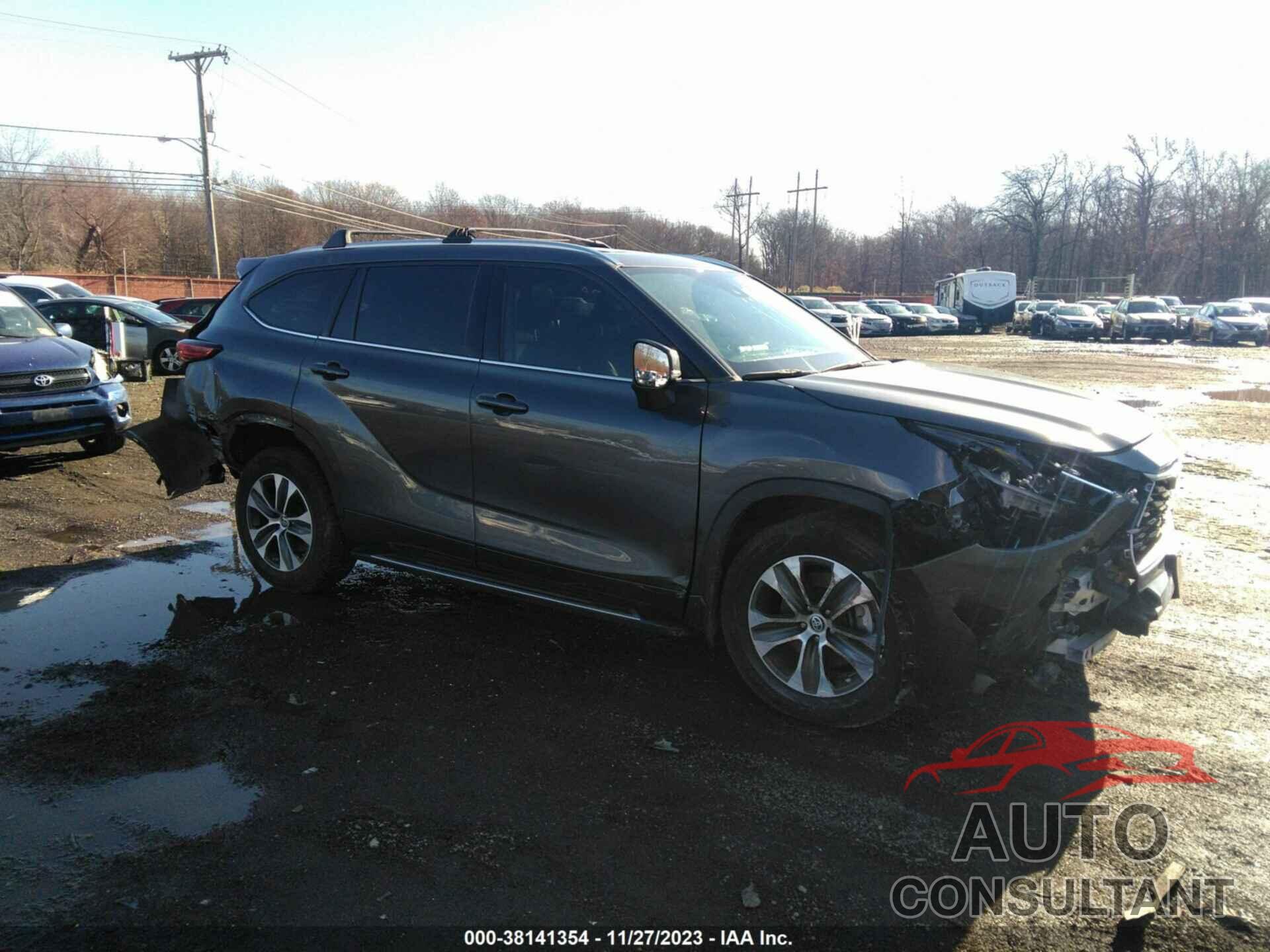 TOYOTA HIGHLANDER 2021 - 5TDGZRBH2MS528332