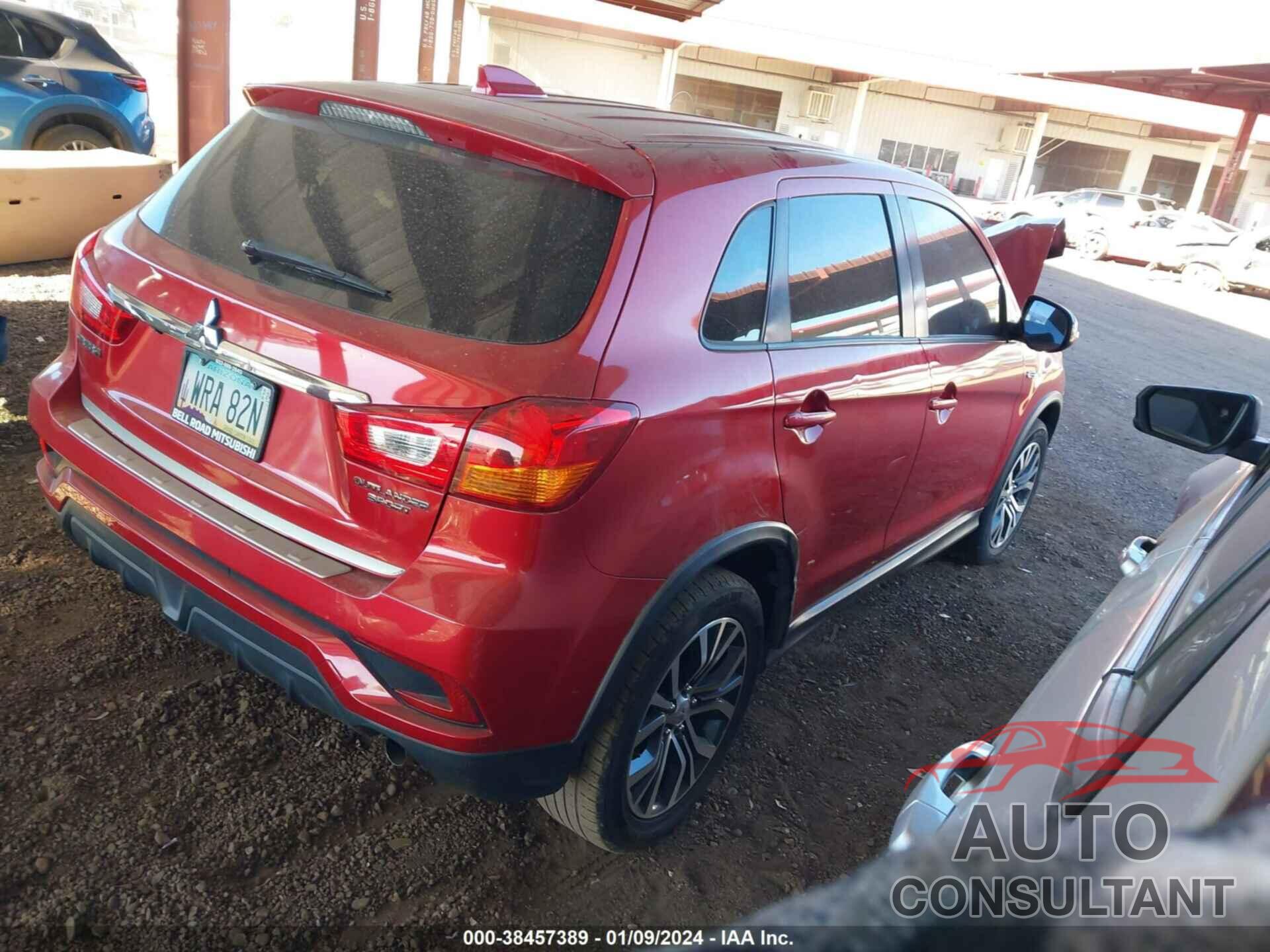 MITSUBISHI OUTLANDER SPORT 2019 - JA4AP3AU8KU002006