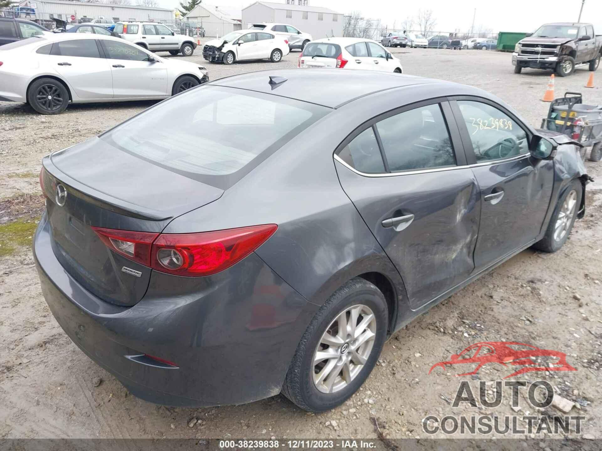 MAZDA MAZDA3 2016 - JM1BM1W71G1318639