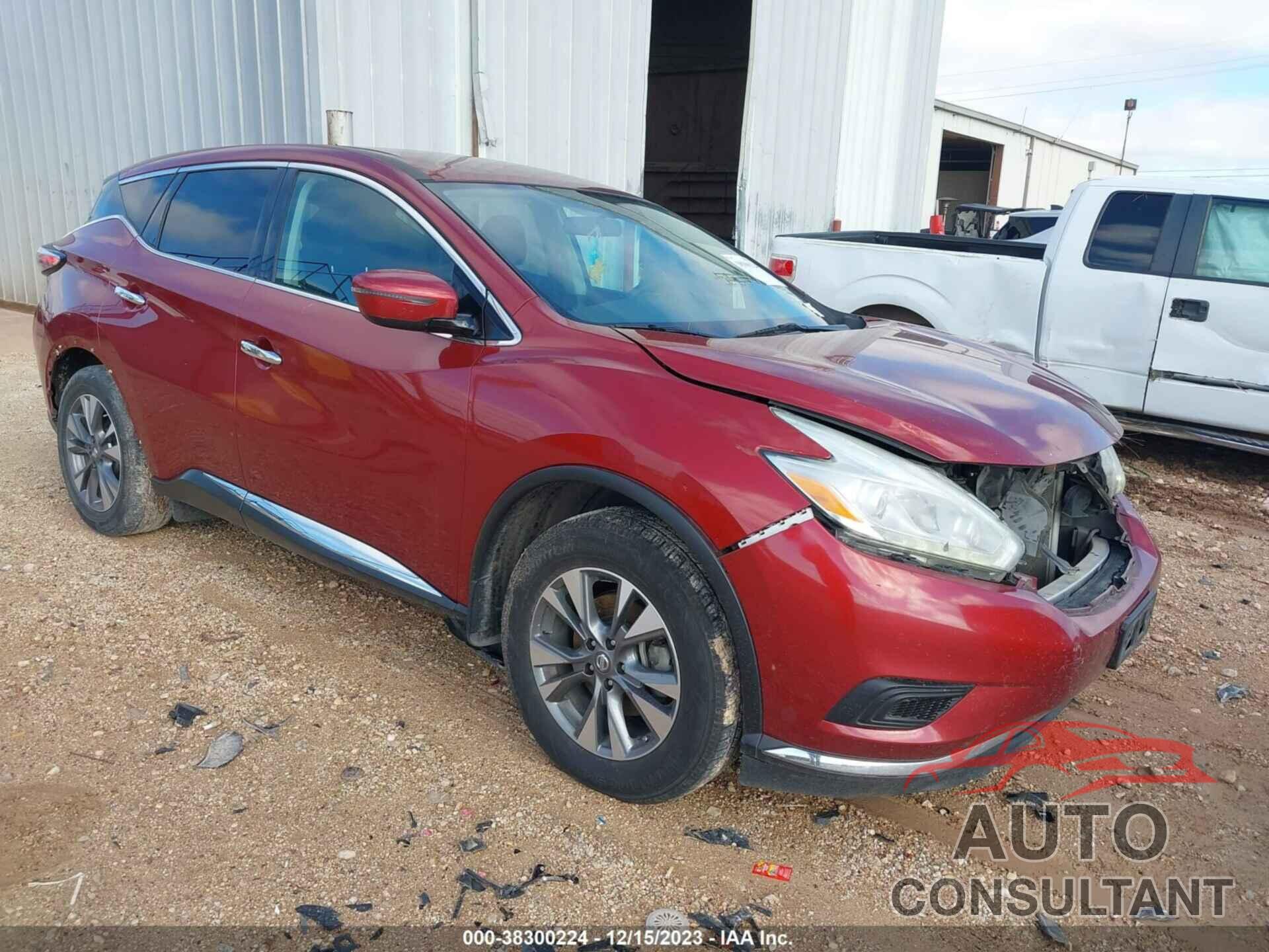 NISSAN MURANO 2017 - 5N1AZ2MG0HN121358