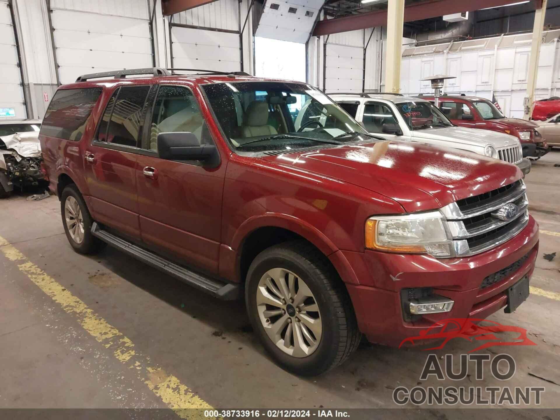 FORD EXPEDITION EL 2016 - 1FMJK1JT2GEF38284