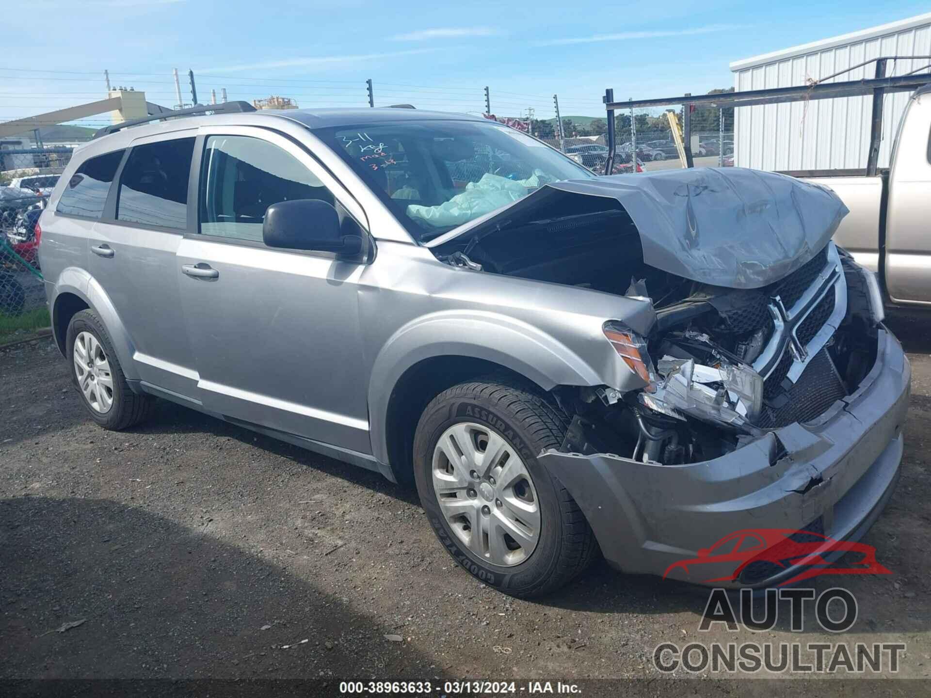 DODGE JOURNEY 2016 - 3C4PDCAB6GT241045