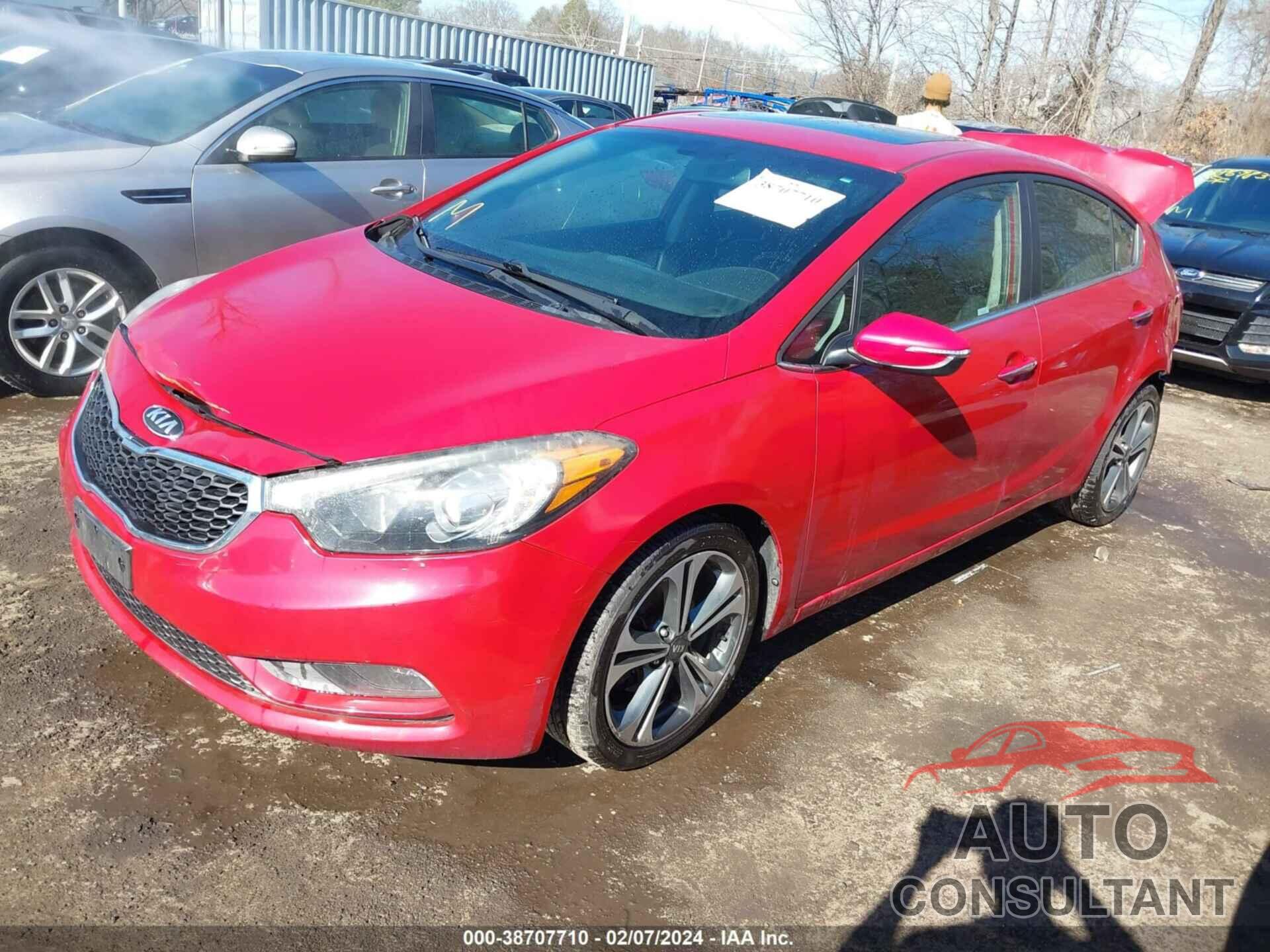 KIA FORTE 2016 - KNAFZ4A80G5447787