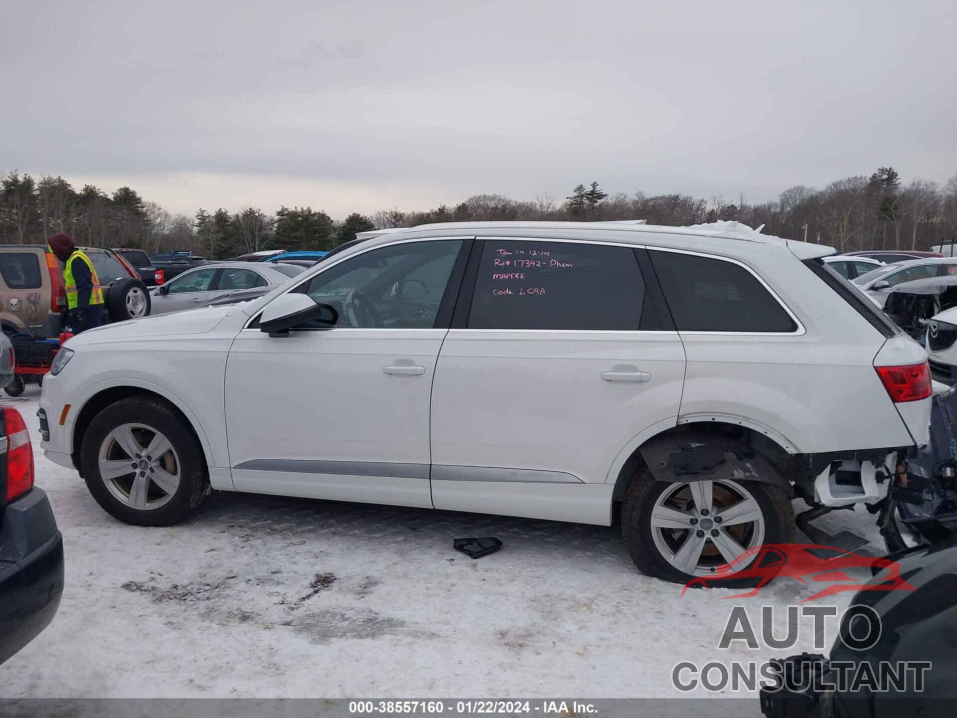 AUDI Q7 2019 - WA1LHAF7XKD022965