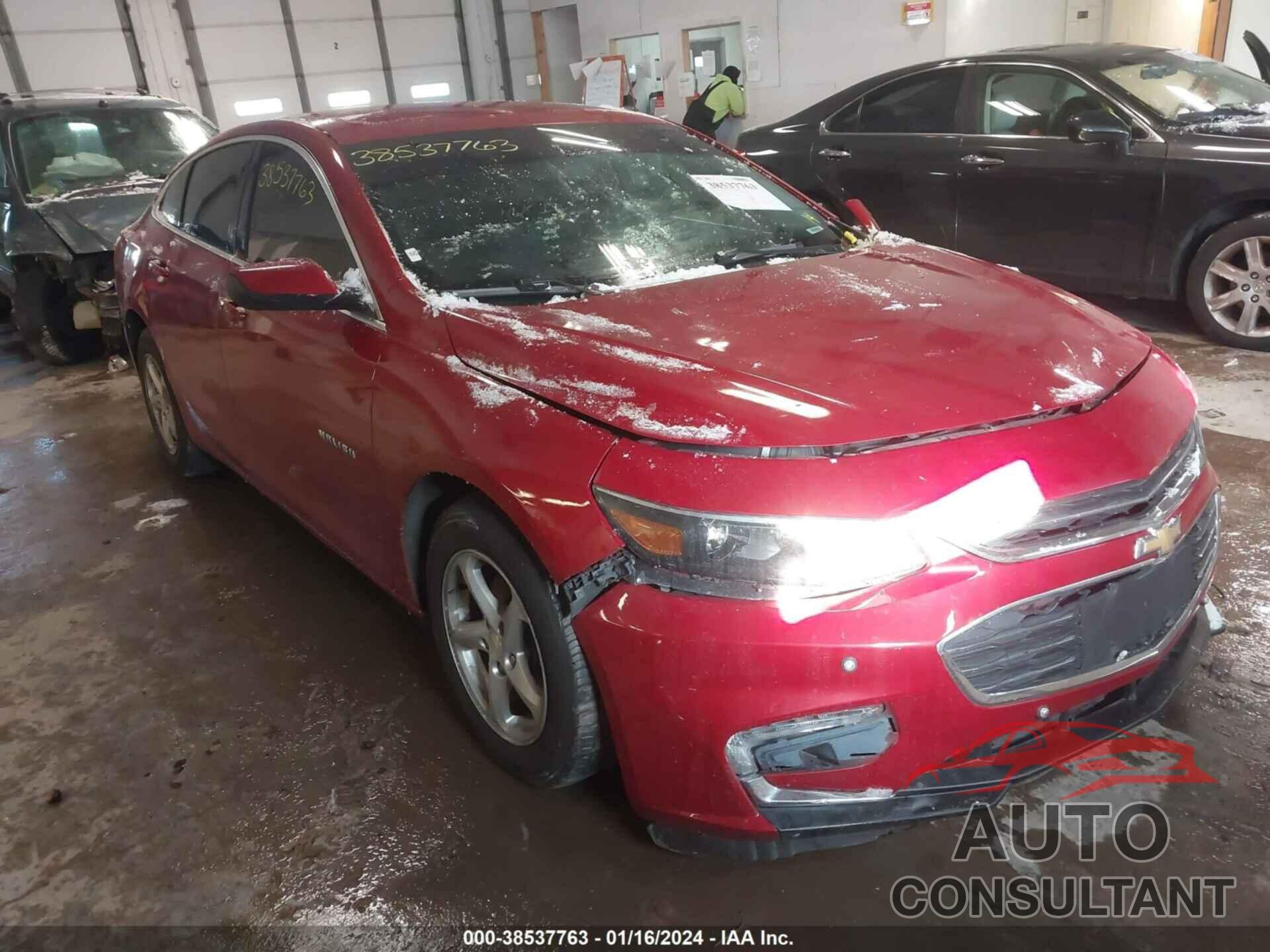 CHEVROLET MALIBU 2016 - 1G1ZB5ST9GF307012