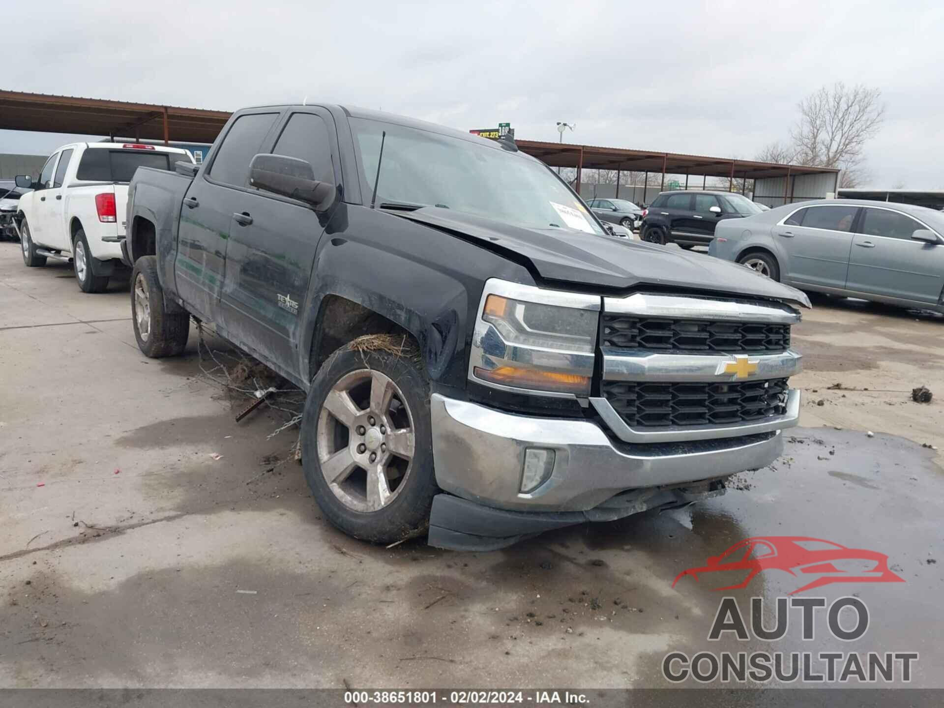 CHEVROLET SILVERADO 1500 2016 - 3GCPCREC3GG187205