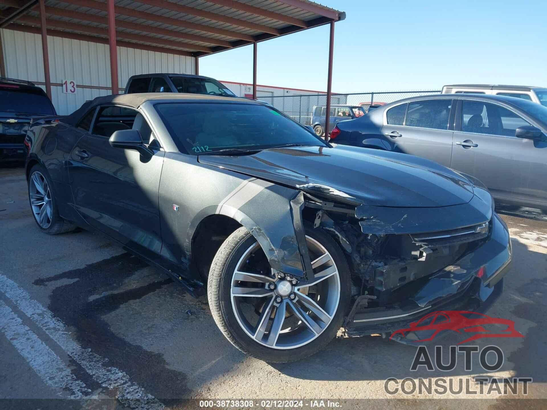 CHEVROLET CAMARO 2017 - 1G1FB3DS9H0164918