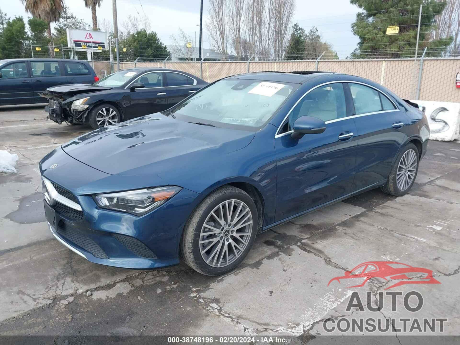 MERCEDES-BENZ CLA 250 COUPE 2022 - W1K5J4GB2NN249529