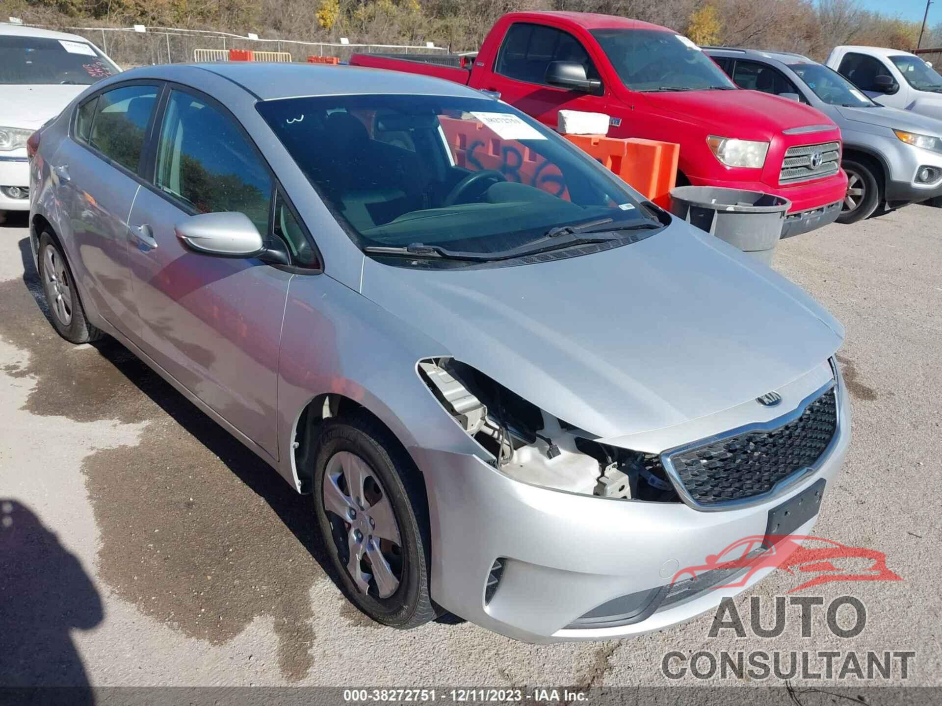 KIA FORTE 2017 - 3KPFK4A76HE139804