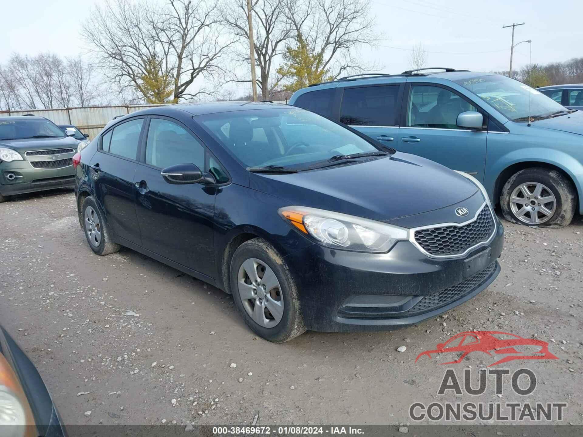 KIA FORTE 2016 - KNAFX4A61G5556733