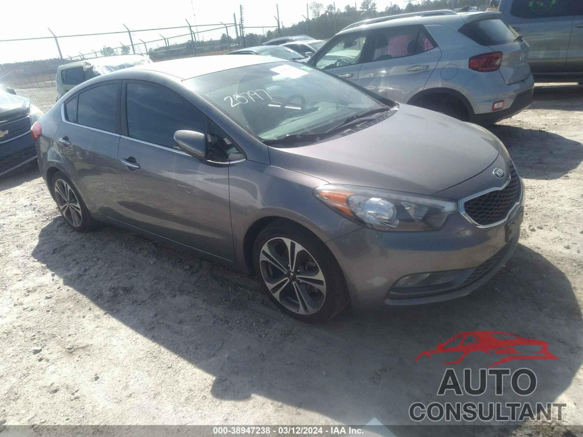 KIA FORTE 2015 - KNAFX4A84F5333487