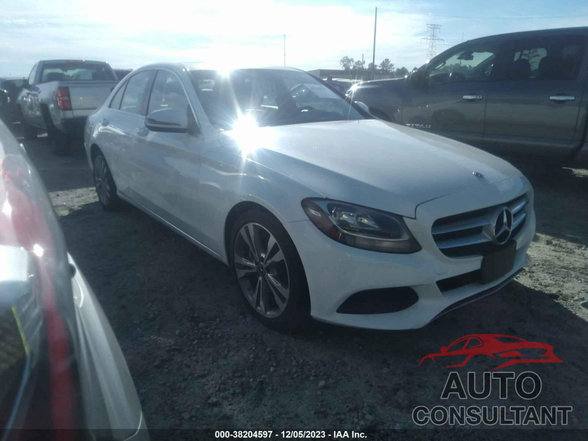 MERCEDES-BENZ C-CLASS 2018 - WDDWF4JBXJR406063