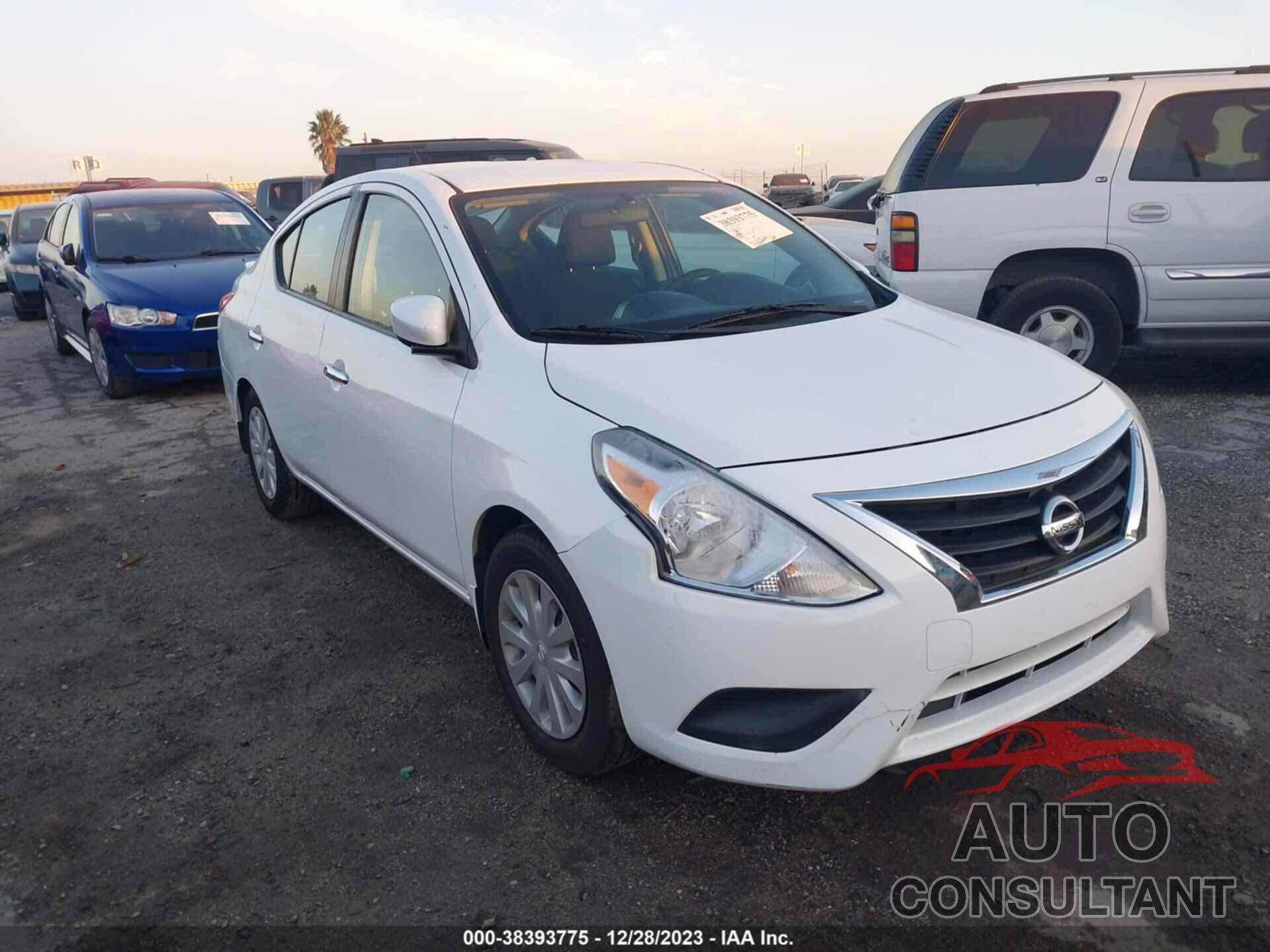 NISSAN VERSA 2017 - 3N1CN7AP9HL850729