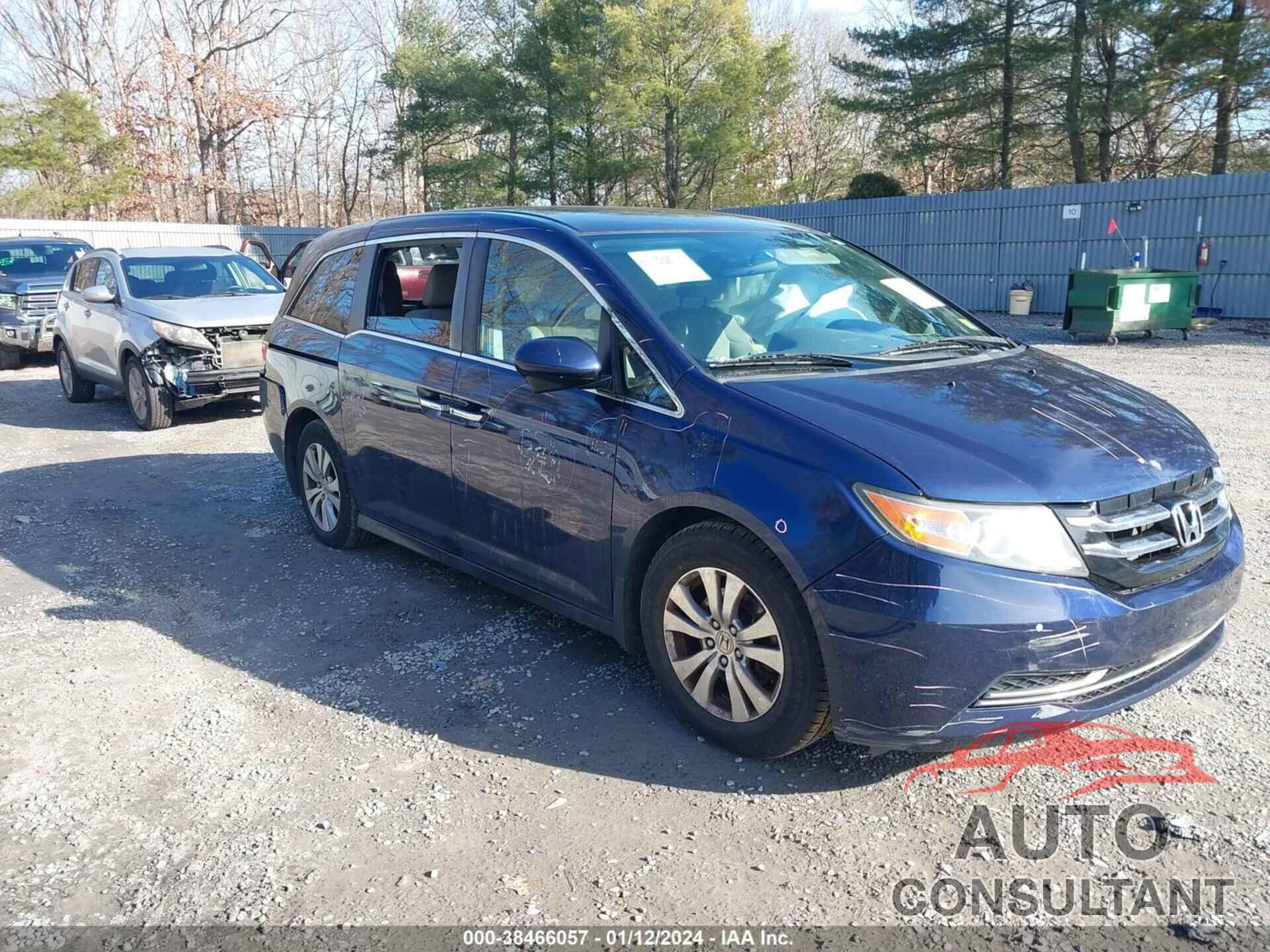 HONDA ODYSSEY 2016 - 5FNRL5H39GB121292