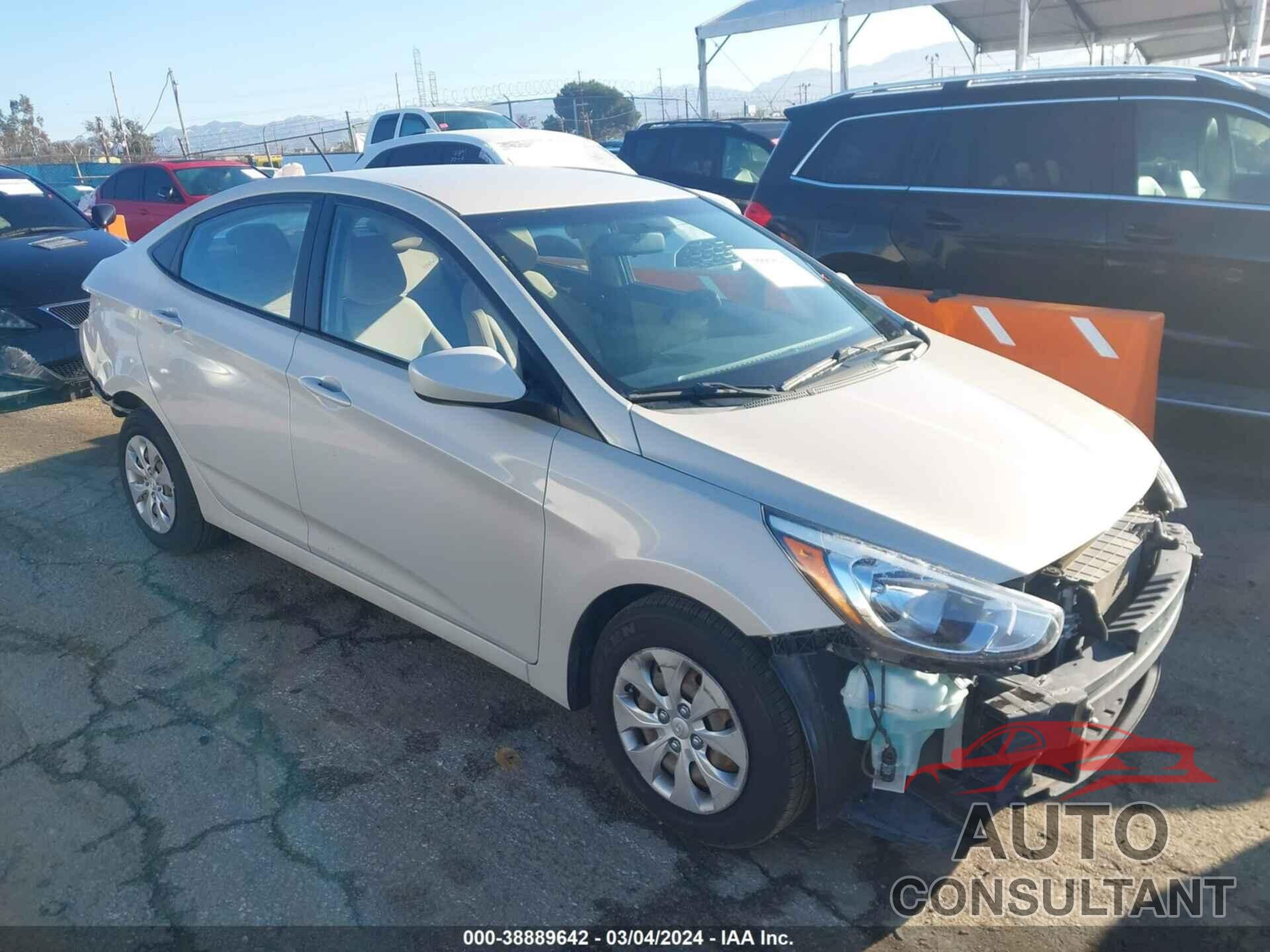 HYUNDAI ACCENT 2016 - KMHCT4AE4GU043809