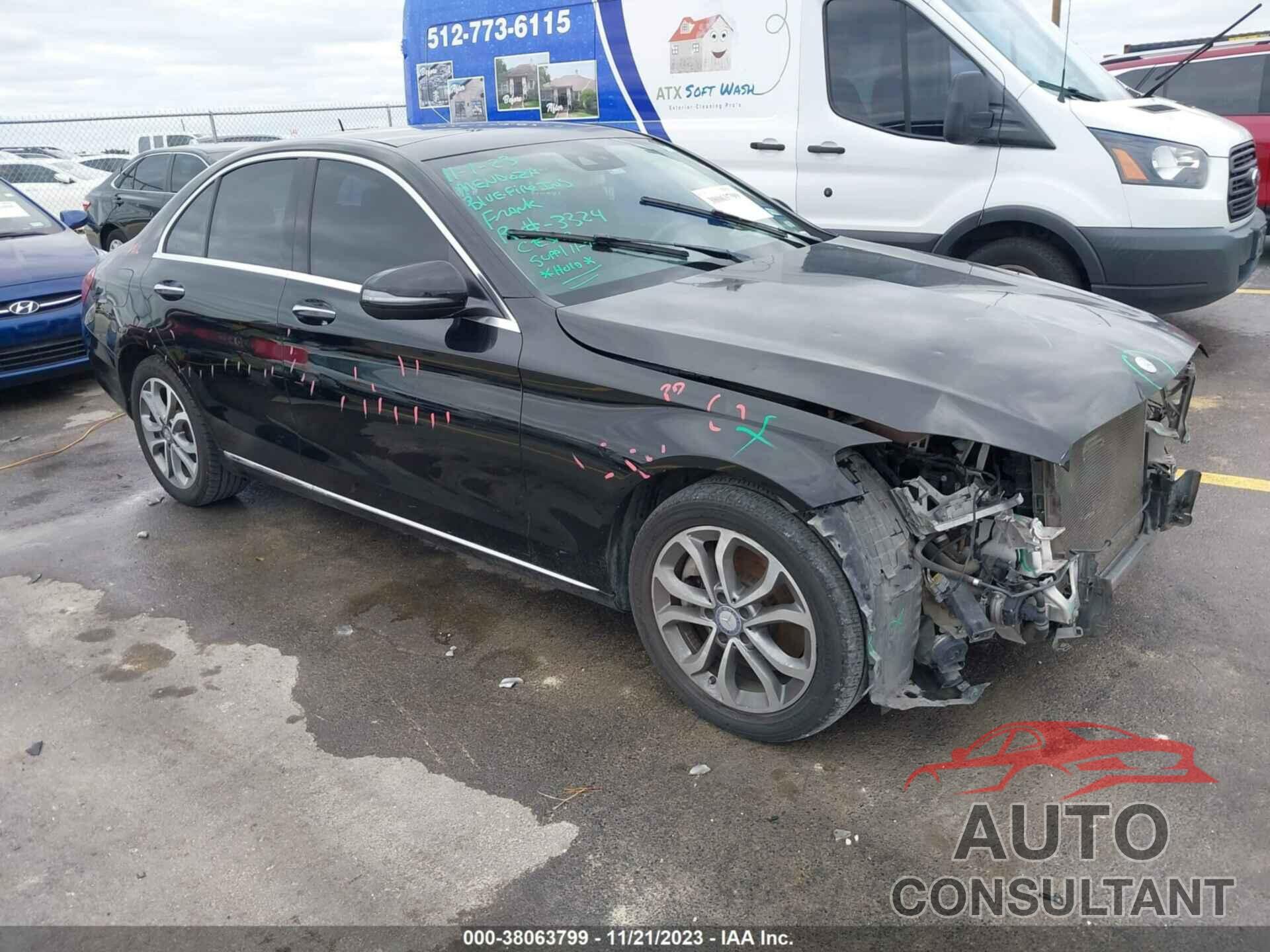 MERCEDES-BENZ C-CLASS 2017 - 55SWF4KB0HU202587
