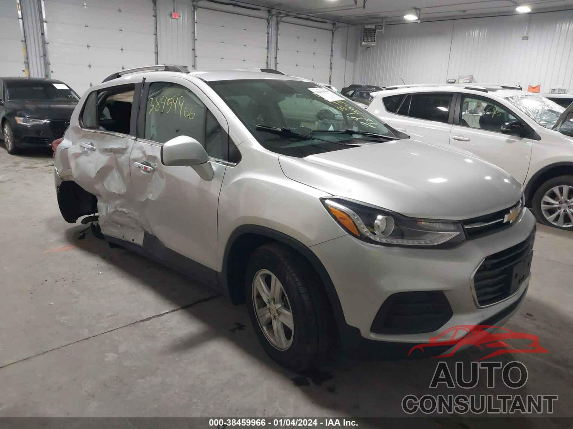 CHEVROLET TRAX 2019 - KL7CJPSB5KB838997