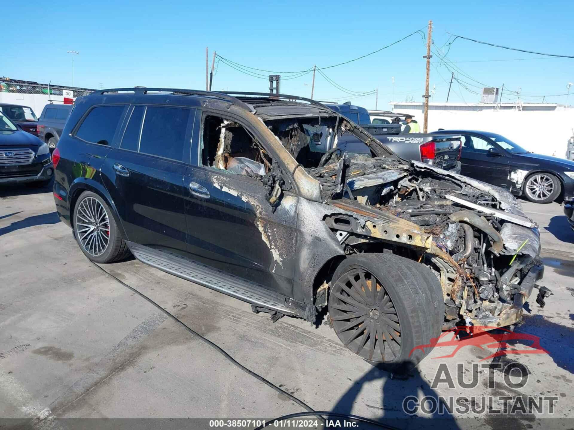 MERCEDES-BENZ AMG GLS 63 2017 - 4JGDF7FE0HA816915