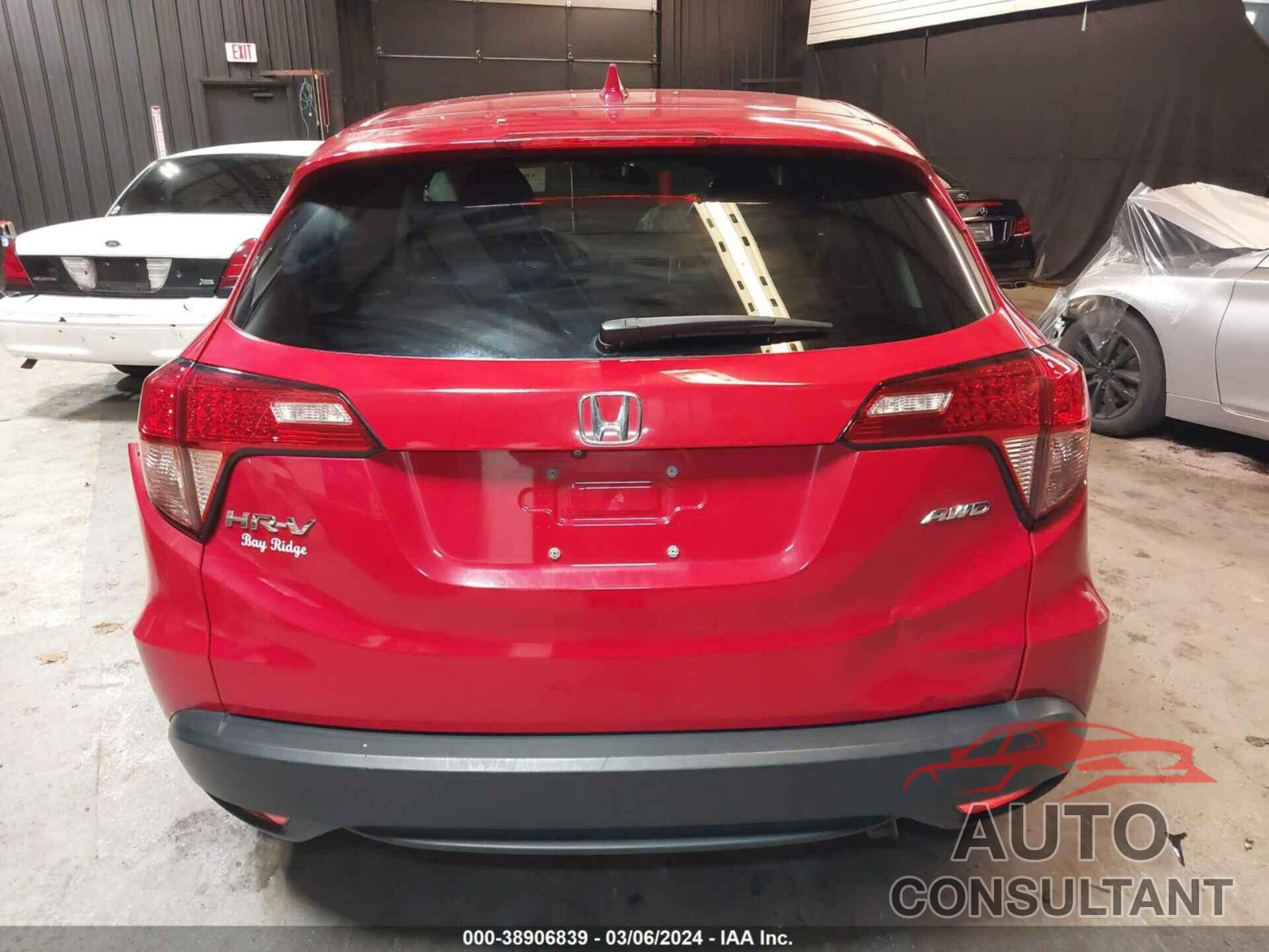 HONDA HR-V 2018 - 3CZRU6H51JG700258