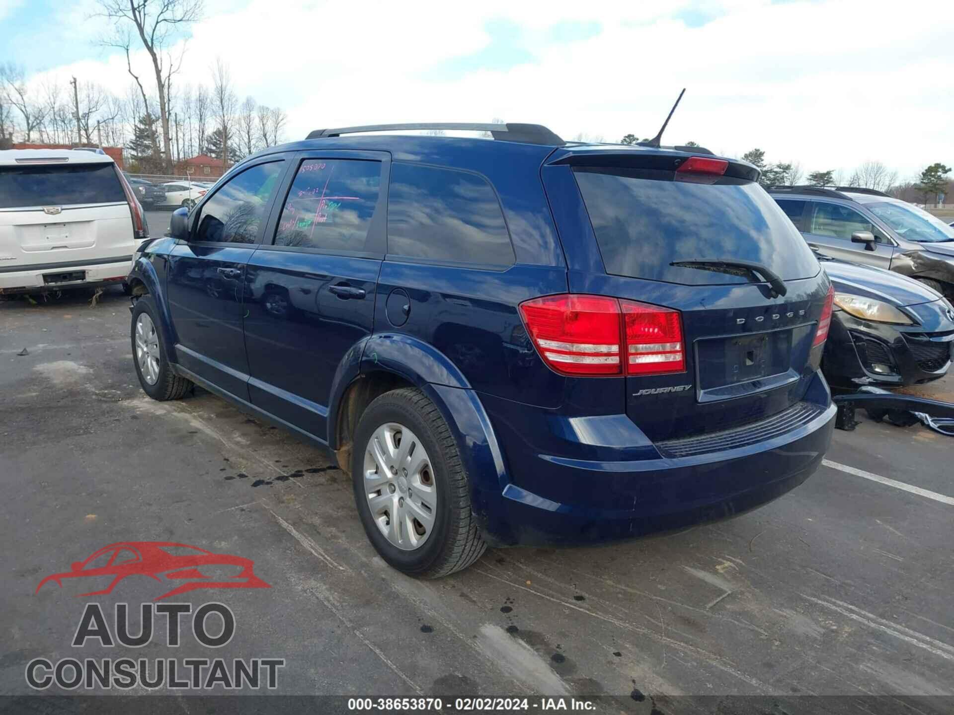DODGE JOURNEY 2017 - 3C4PDCAB7HT648549
