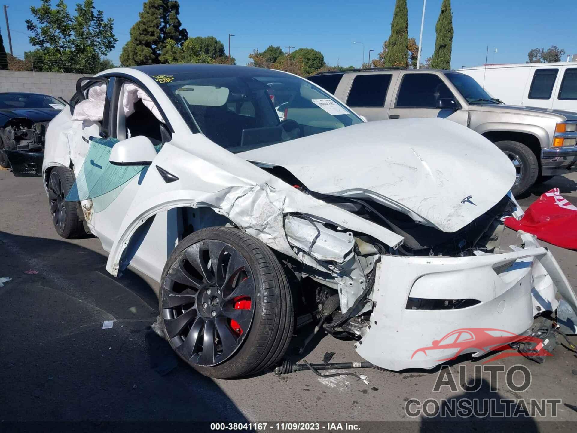 TESLA MODEL Y 2022 - 7SAYGDEF1NF397734