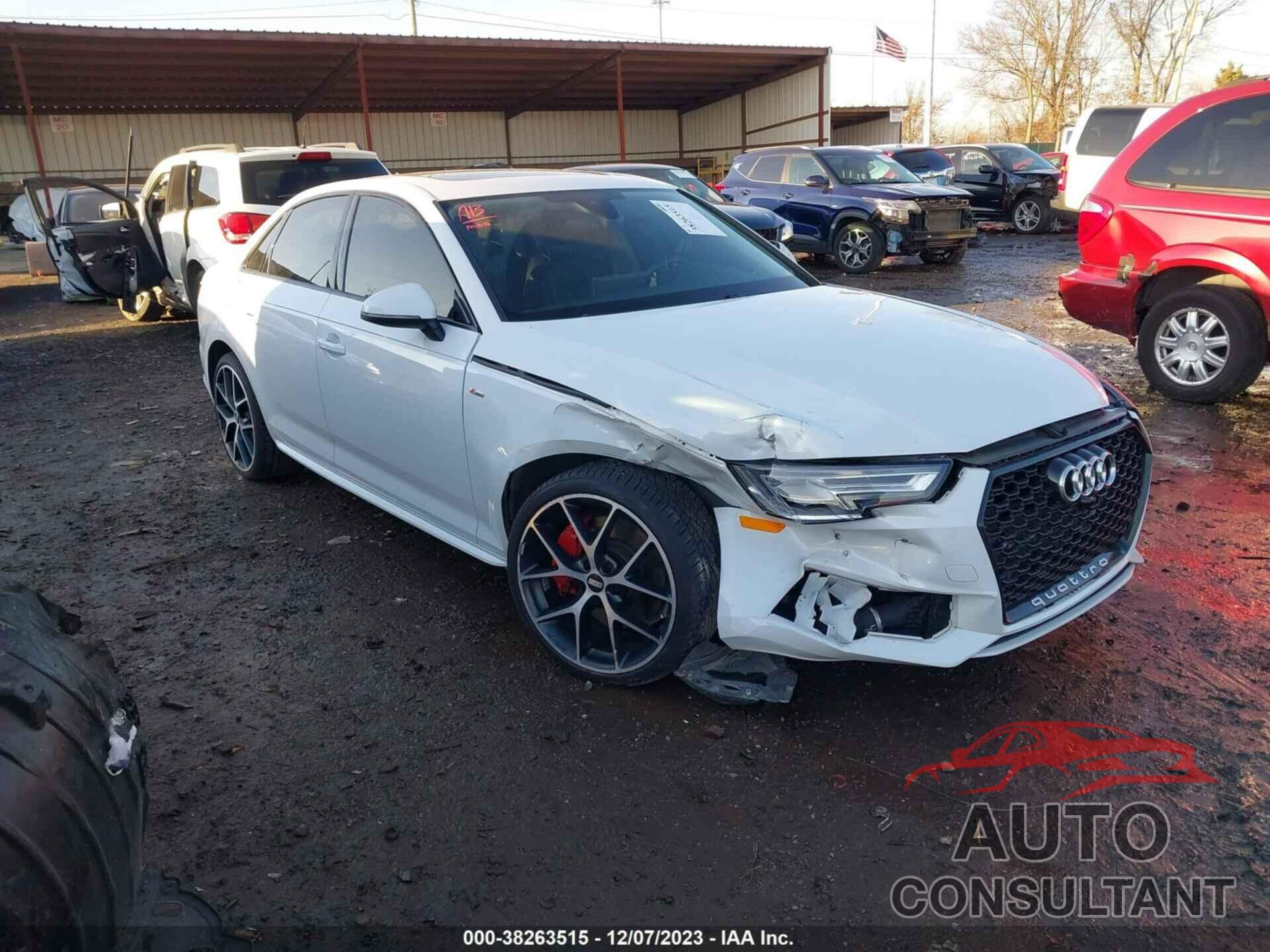 AUDI A4 2018 - WAUENAF40JA107419