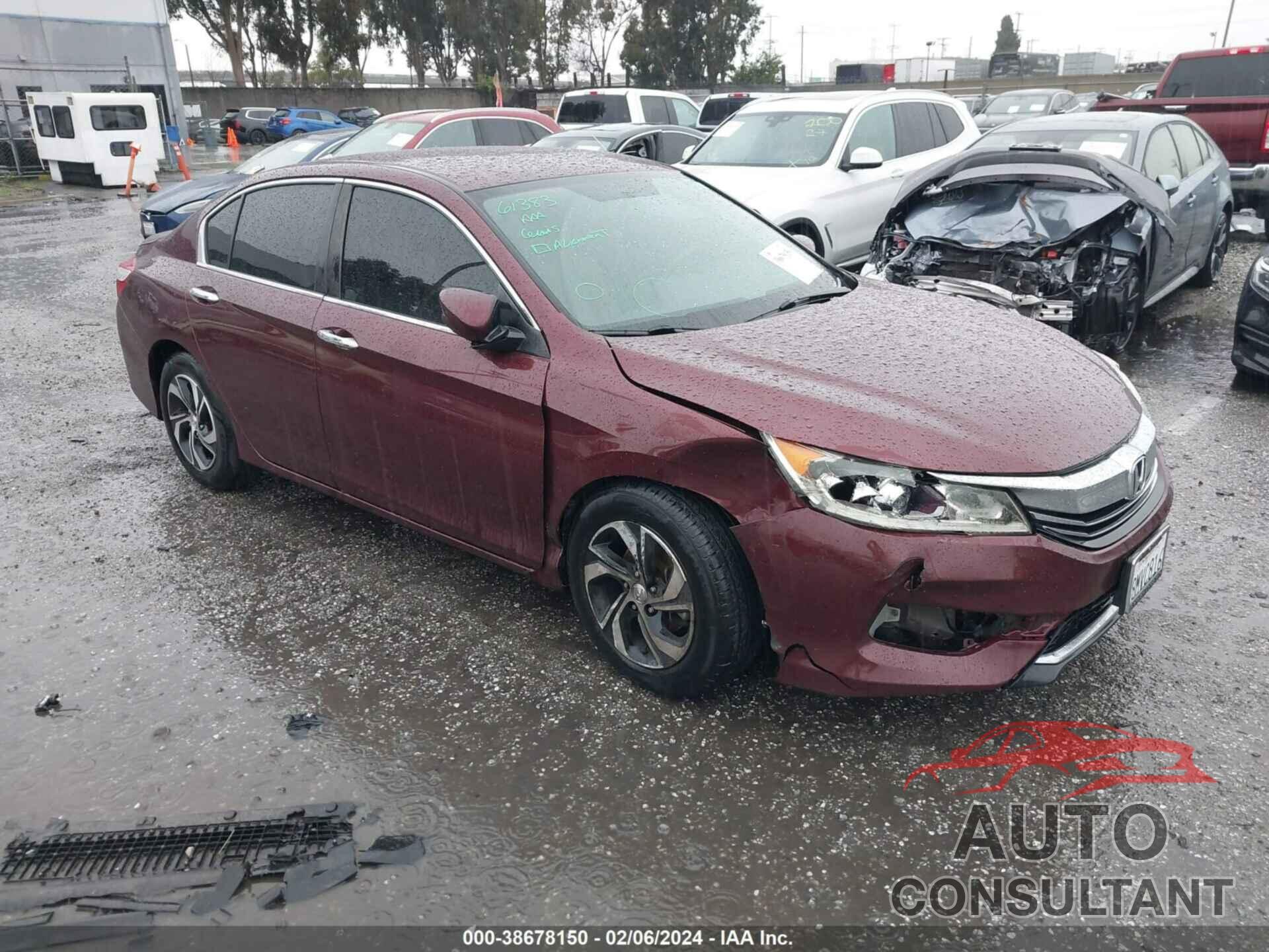 HONDA ACCORD 2016 - 1HGCR2F33GA057153