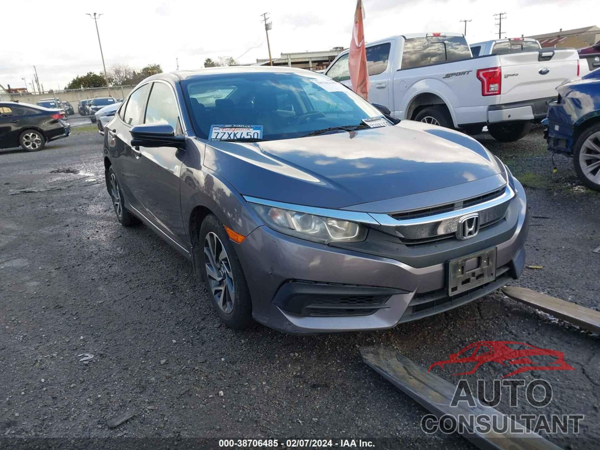 HONDA CIVIC 2017 - 2HGFC2F78HH515452