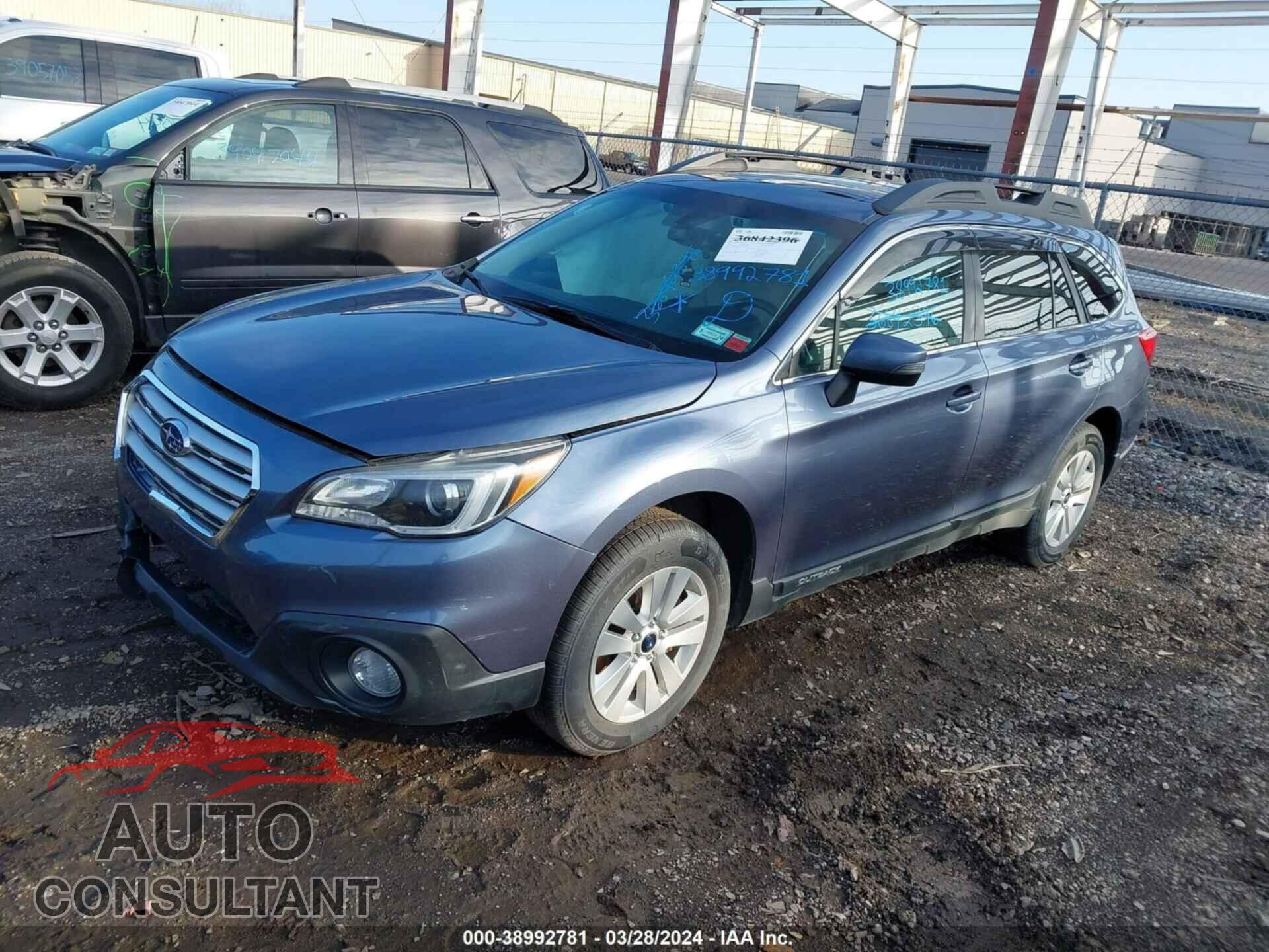 SUBARU OUTBACK 2017 - 4S4BSAHC3H3429520