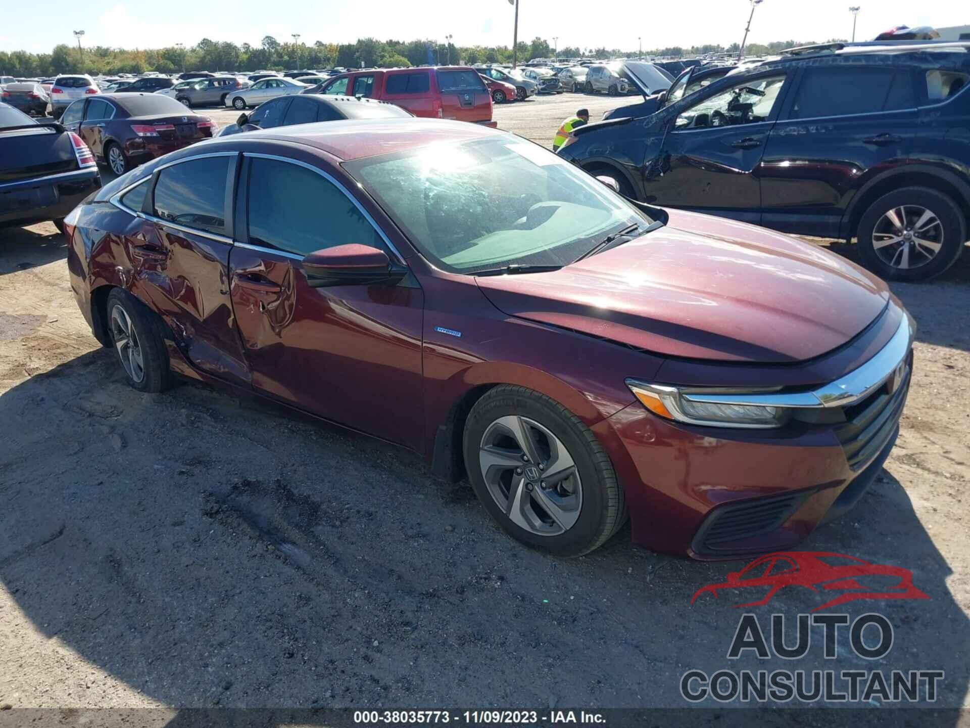 HONDA INSIGHT 2019 - 19XZE4F53KE002144