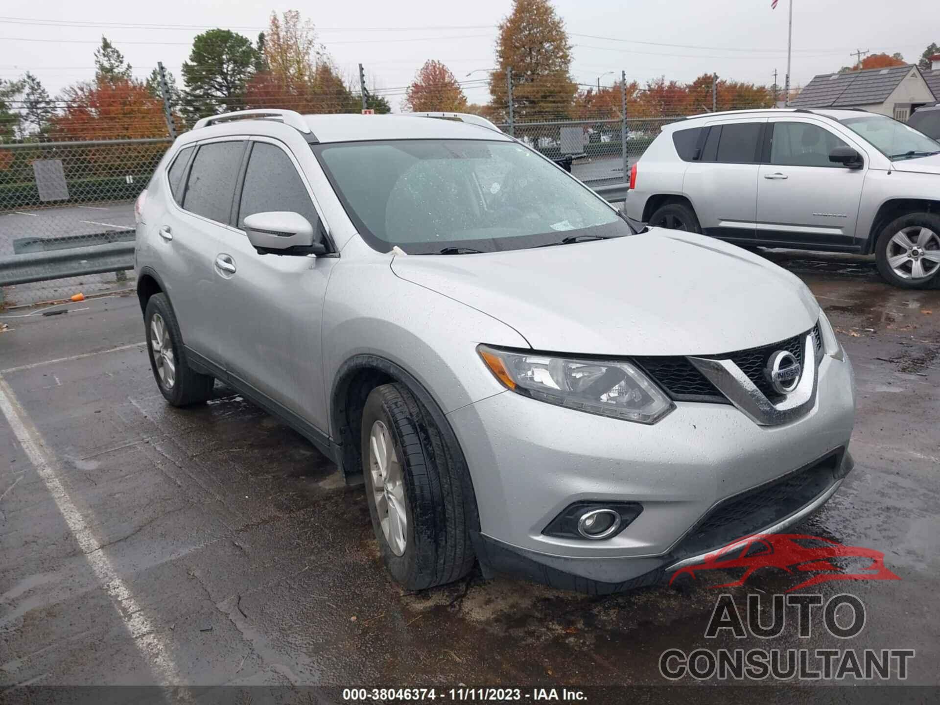 NISSAN ROGUE 2016 - KNMAT2MV8GP616401