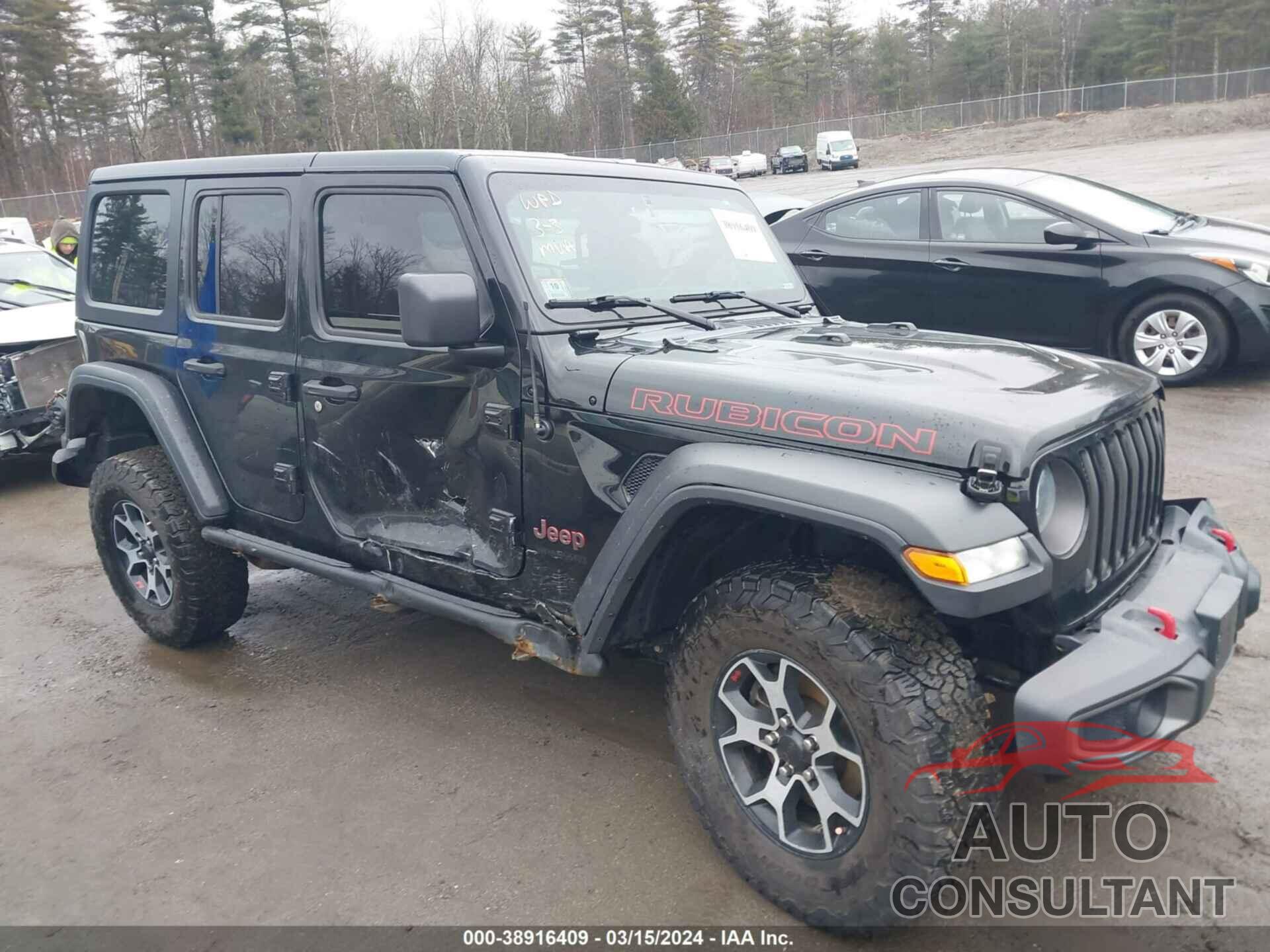JEEP WRANGLER UNLIMITED 2020 - 1C4HJXFN7LW127454