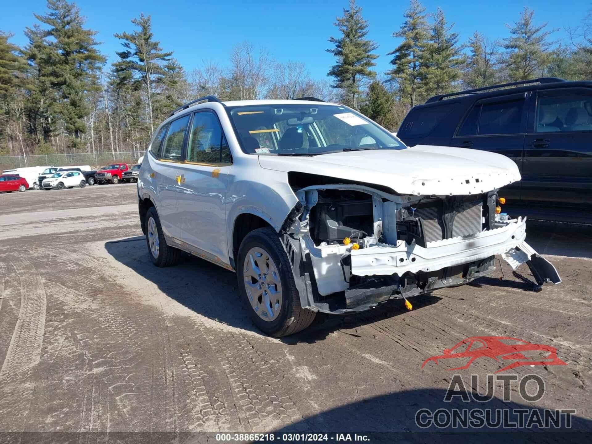 SUBARU FORESTER 2019 - JF2SKACC3KH460063
