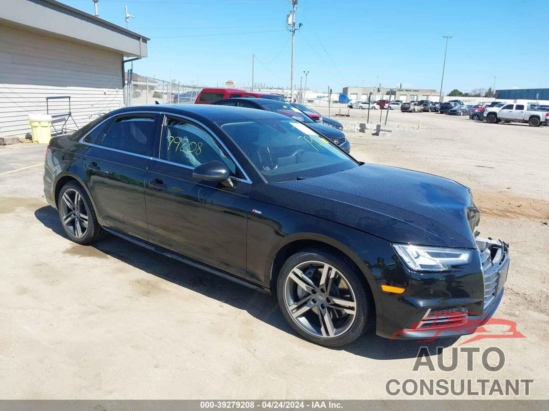 AUDI A4 2017 - WAUENAF44HN063783