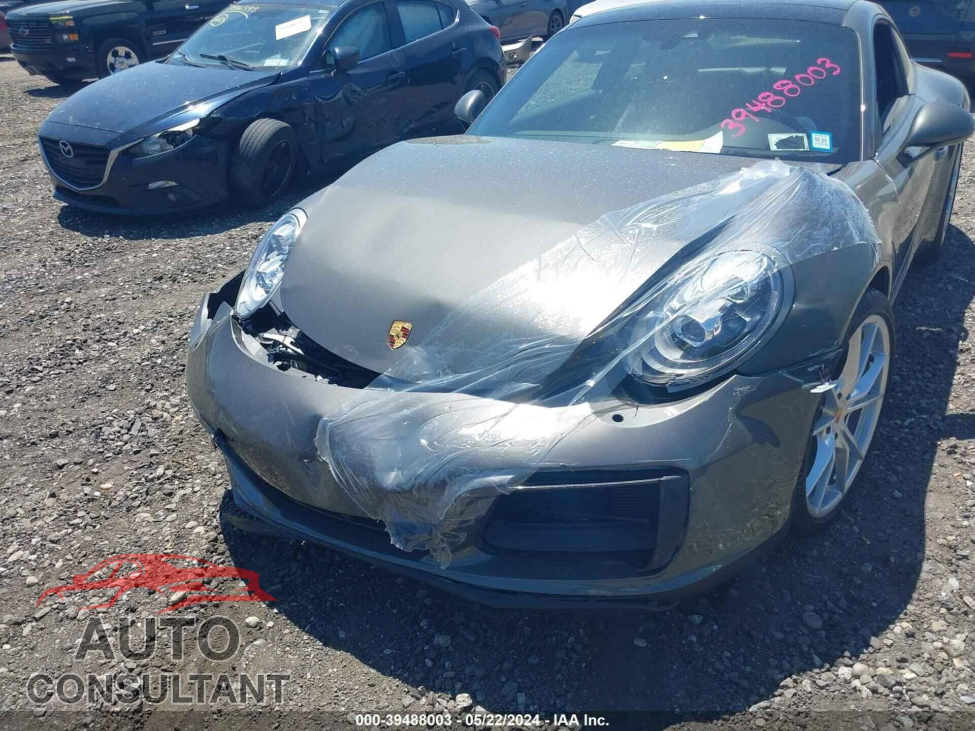 PORSCHE 911 2017 - WP0AA2A95HS106745