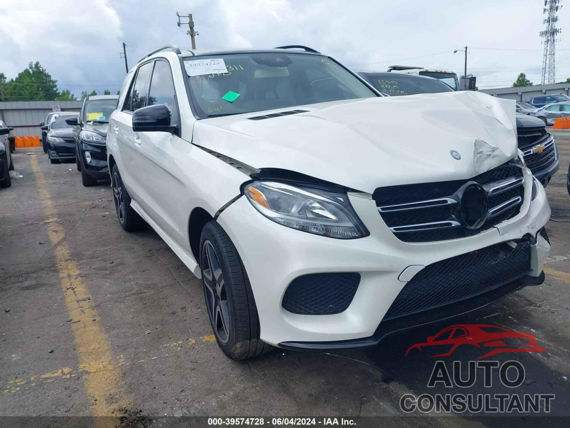 MERCEDES-BENZ GLE 350 2017 - 4JGDA5JB0HA865807