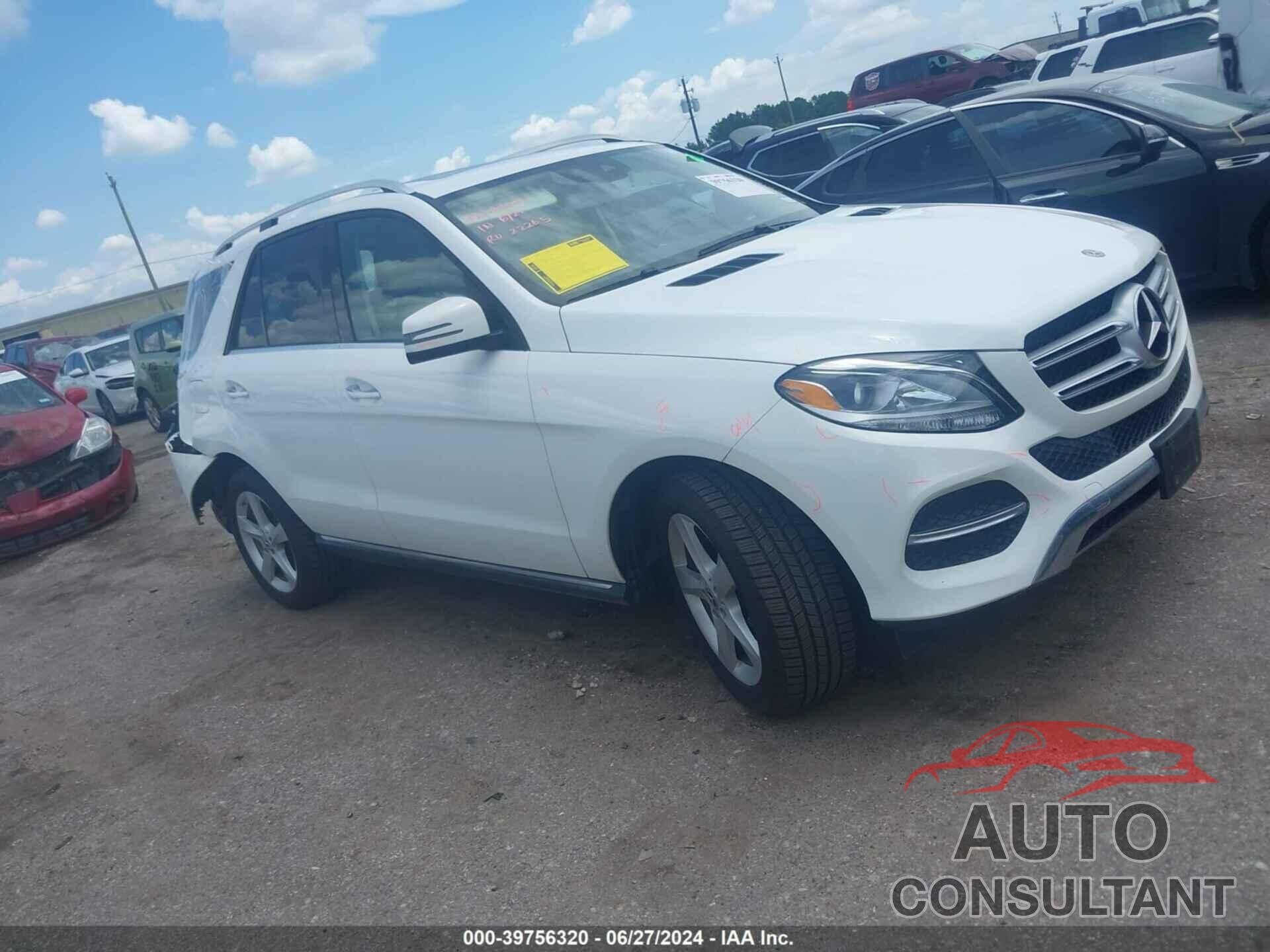 MERCEDES-BENZ GLE 350 2017 - 4JGDA5JB8HA962222