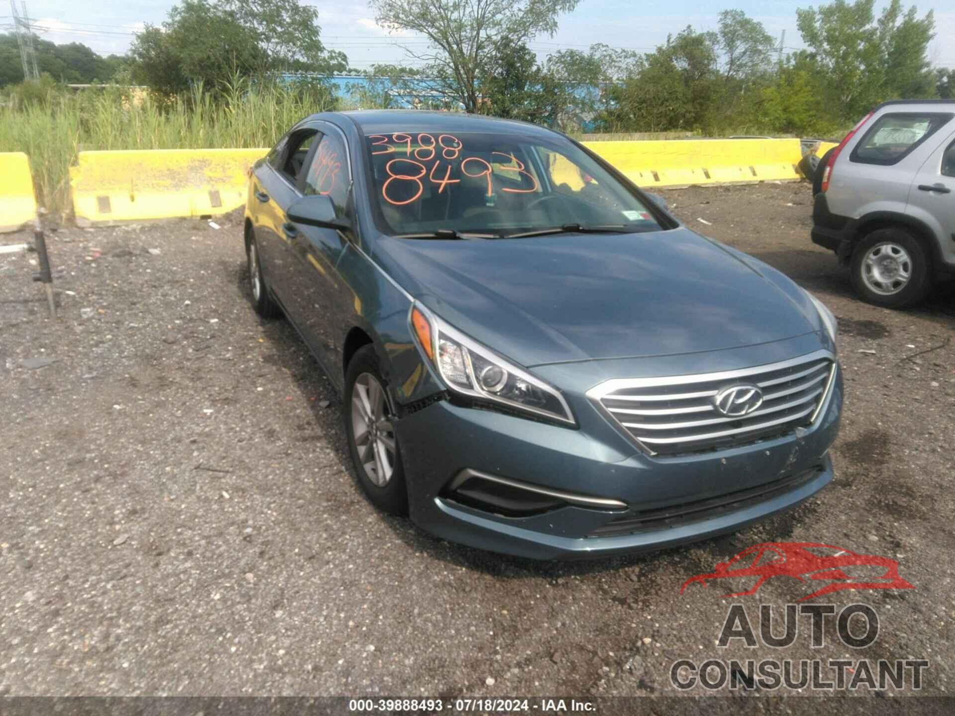 HYUNDAI SONATA 2017 - 5NPE24AF5HH570407