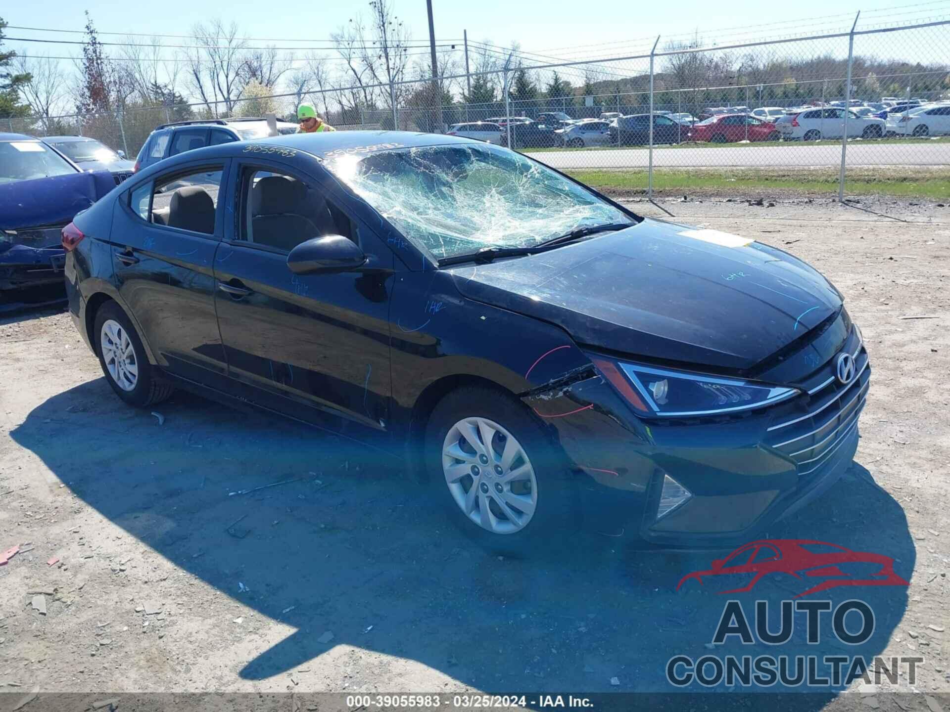 HYUNDAI ELANTRA 2020 - KMHD74LF6LU973459