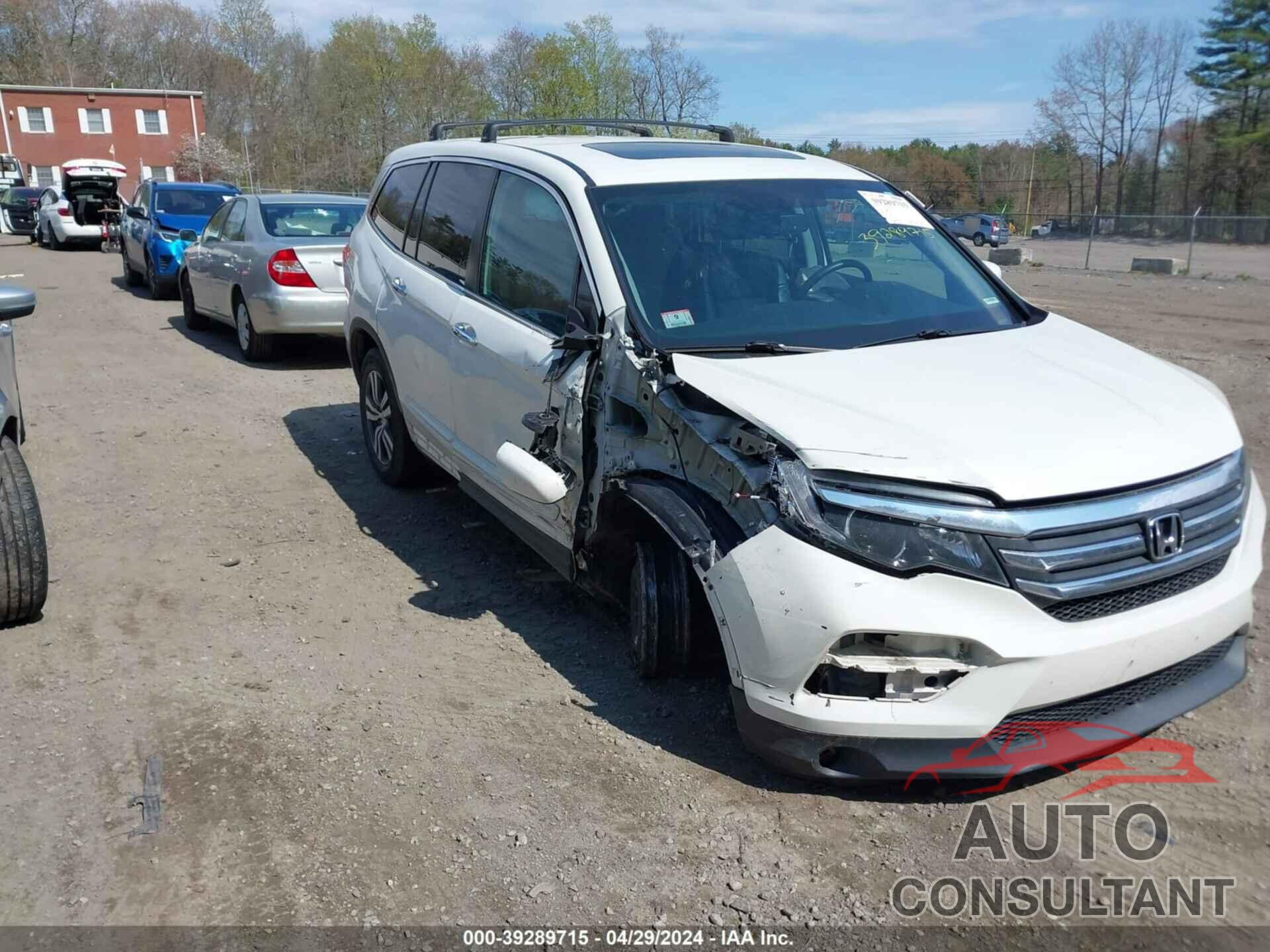 HONDA PILOT 2018 - 5FNYF6H52JB041396