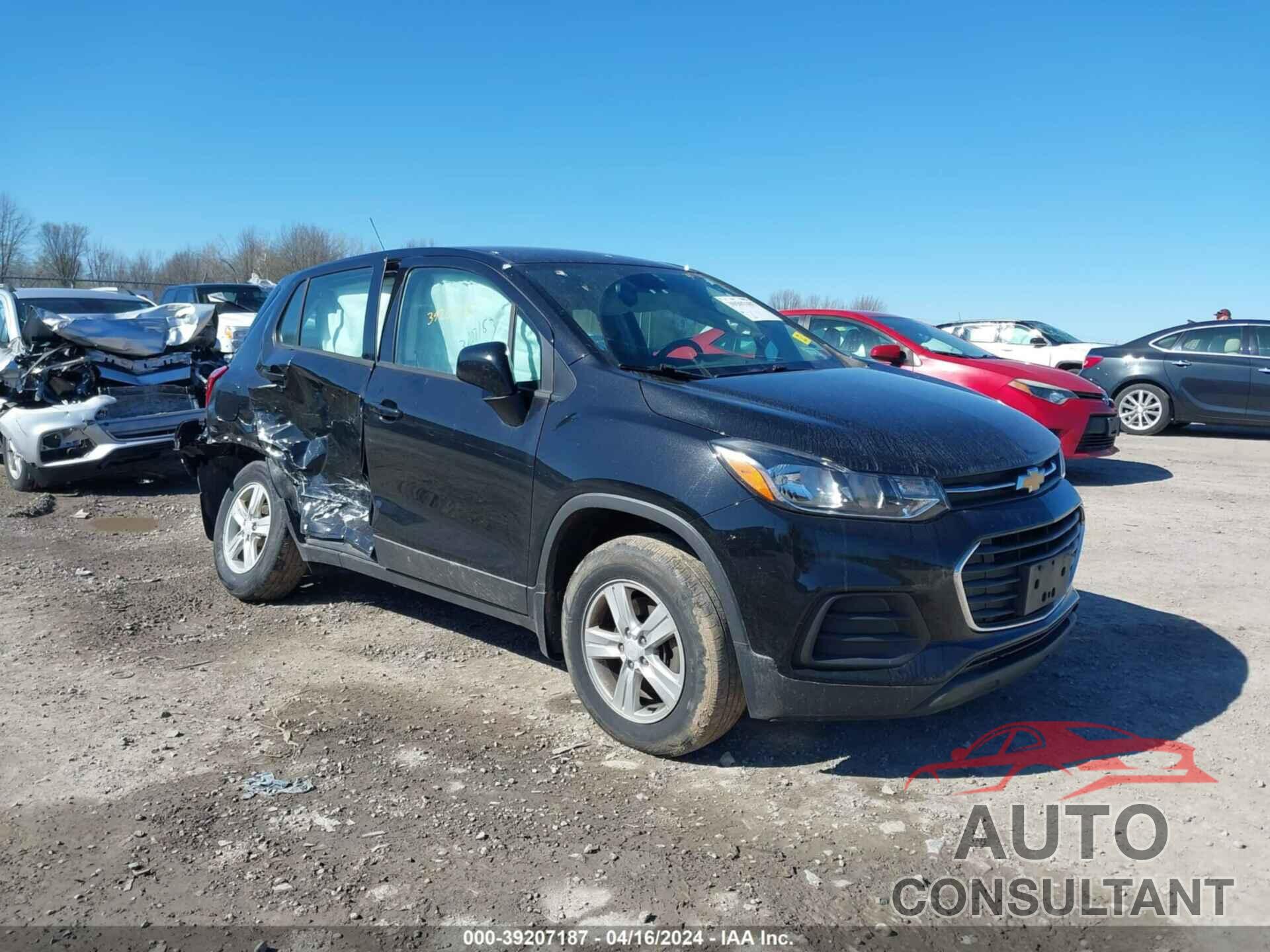 CHEVROLET TRAX 2020 - 3GNCJNSB2LL122394